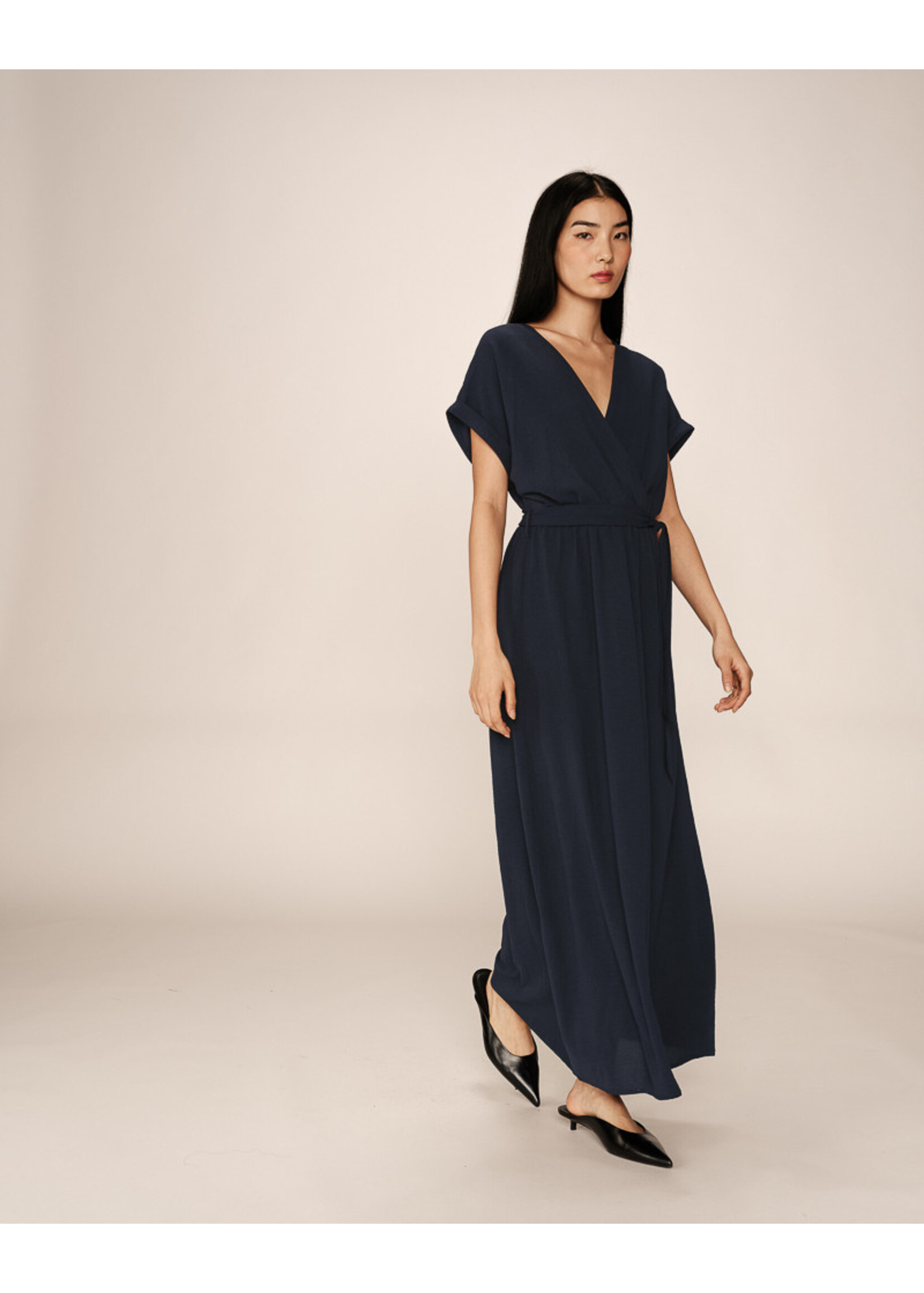 Grace and Mila Grace & Mila Papillon Long Dress - Marine