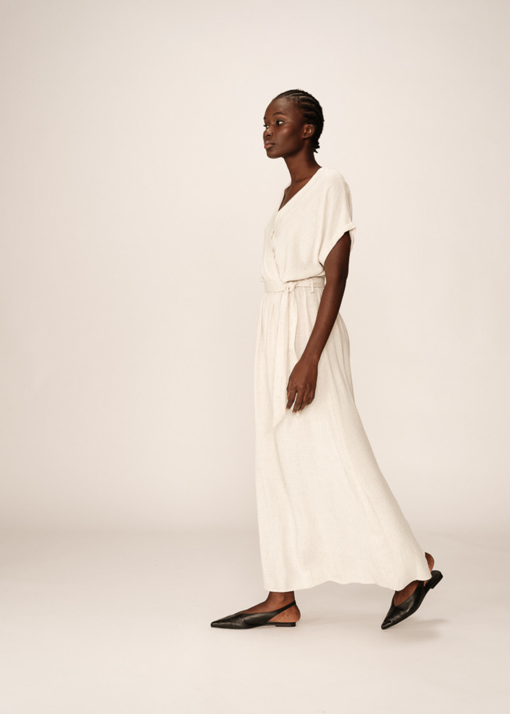 Grace and Mila Grace & Mila Robe Longue Pollen - Beige