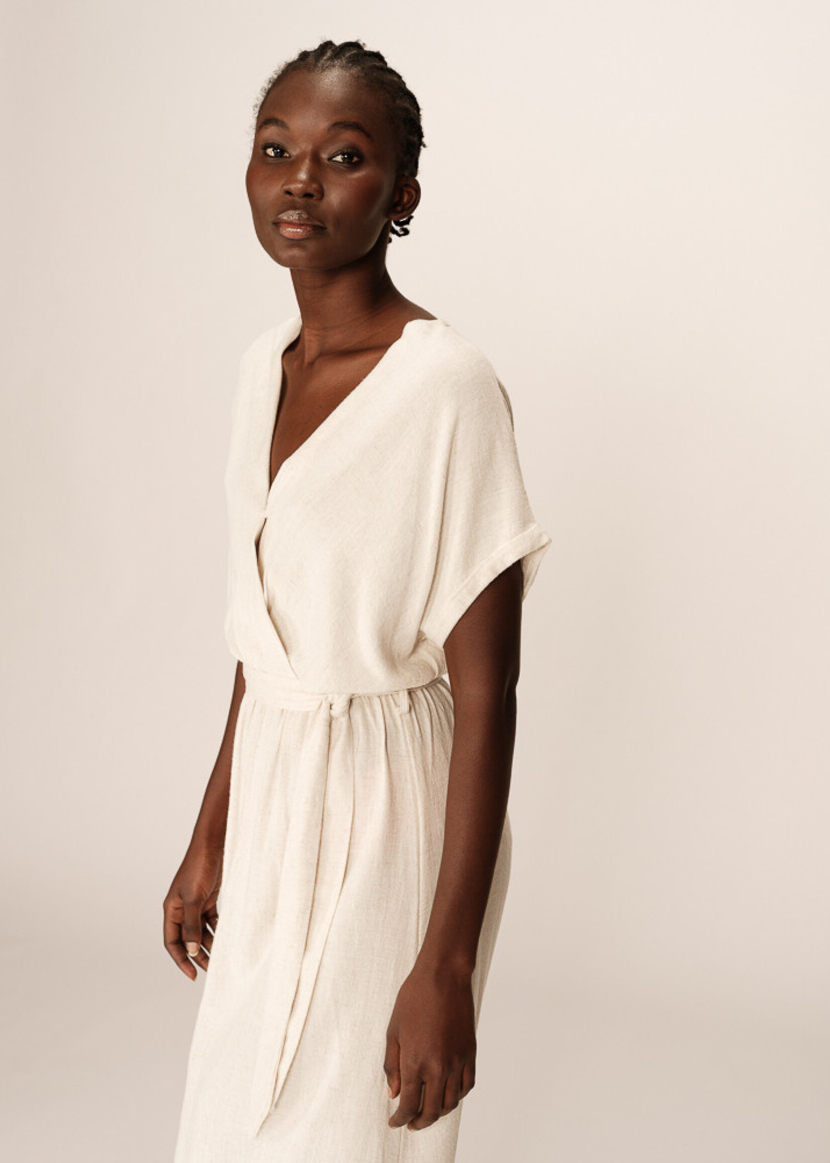 Grace and Mila Grace & Mila Robe Longue Pollen - Beige