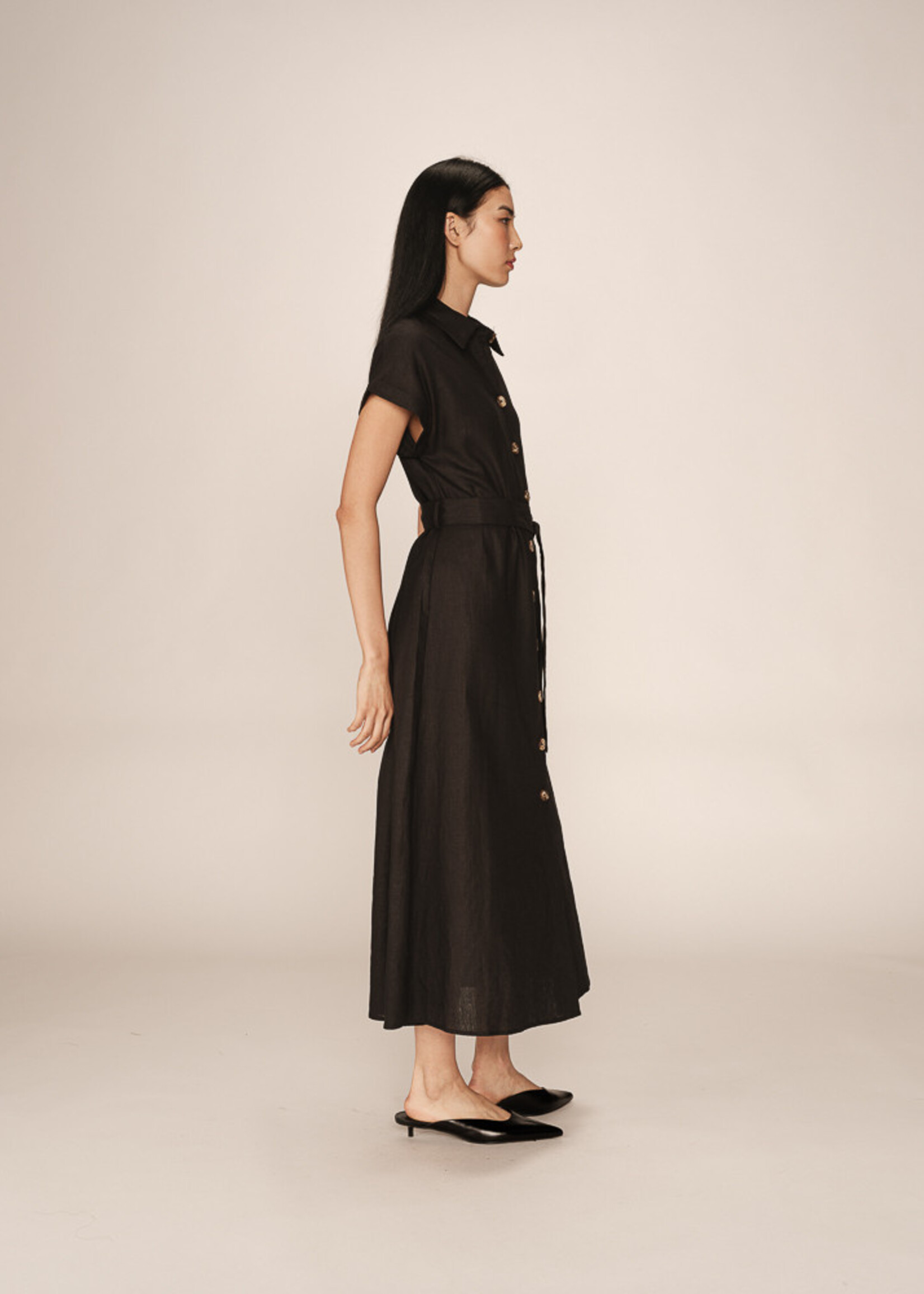 Grace and Mila Grace & Mila Robe Longue Prudence - Noir