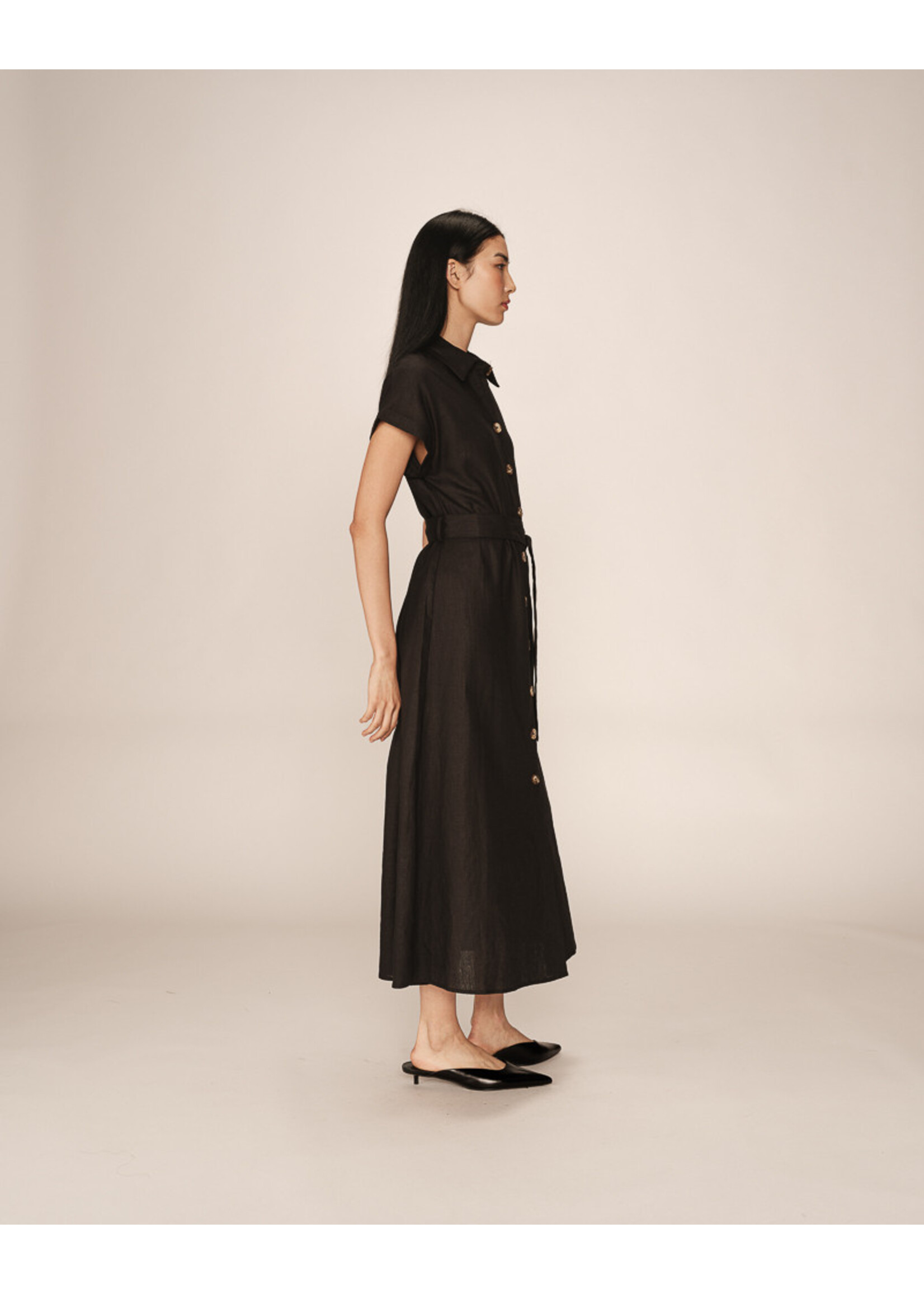 Grace and Mila Grace & Mila Robe Longue Prudence - Noir