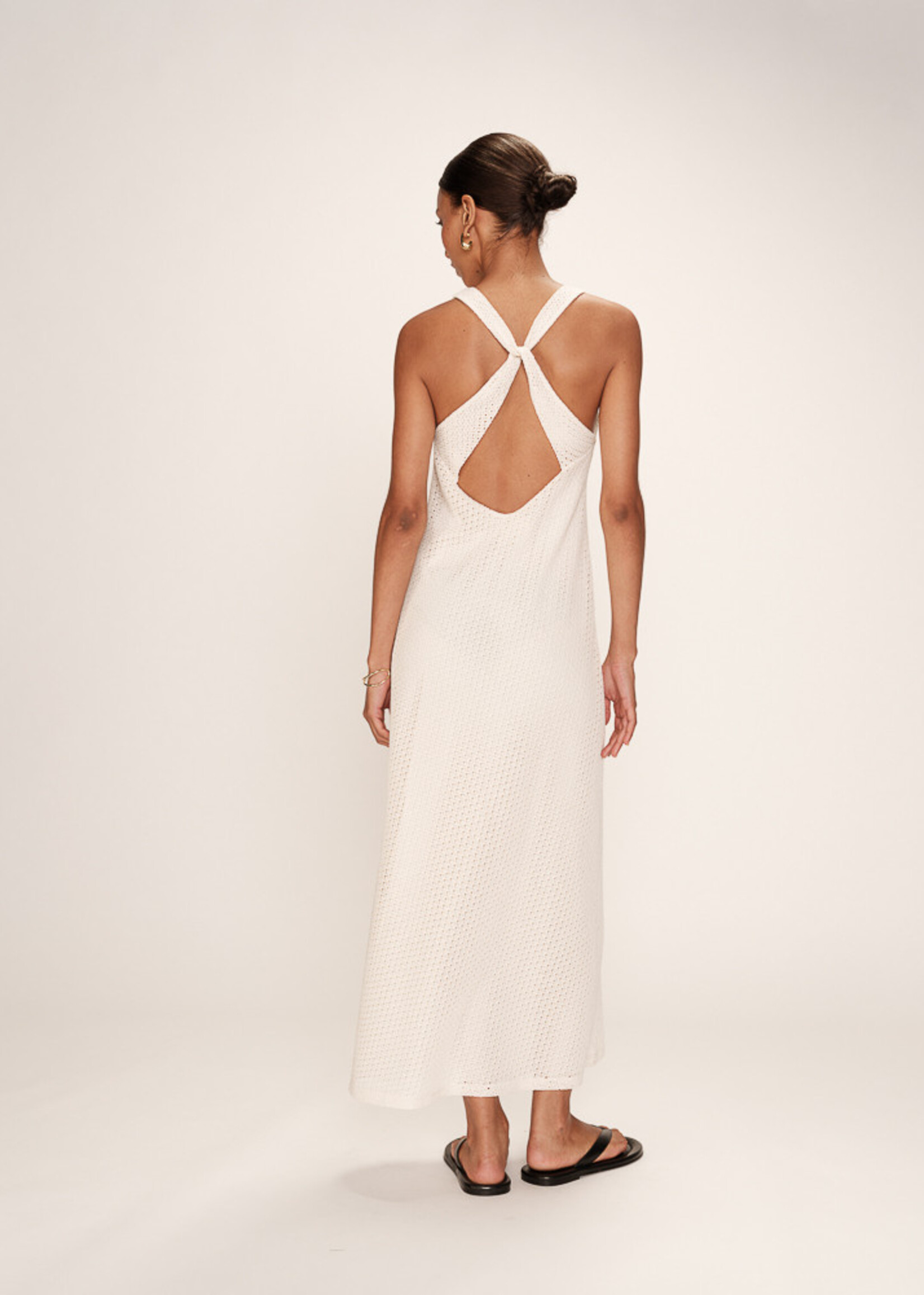 Grace and Mila Grace & Mila Robe Longue Reveuse - Ecru