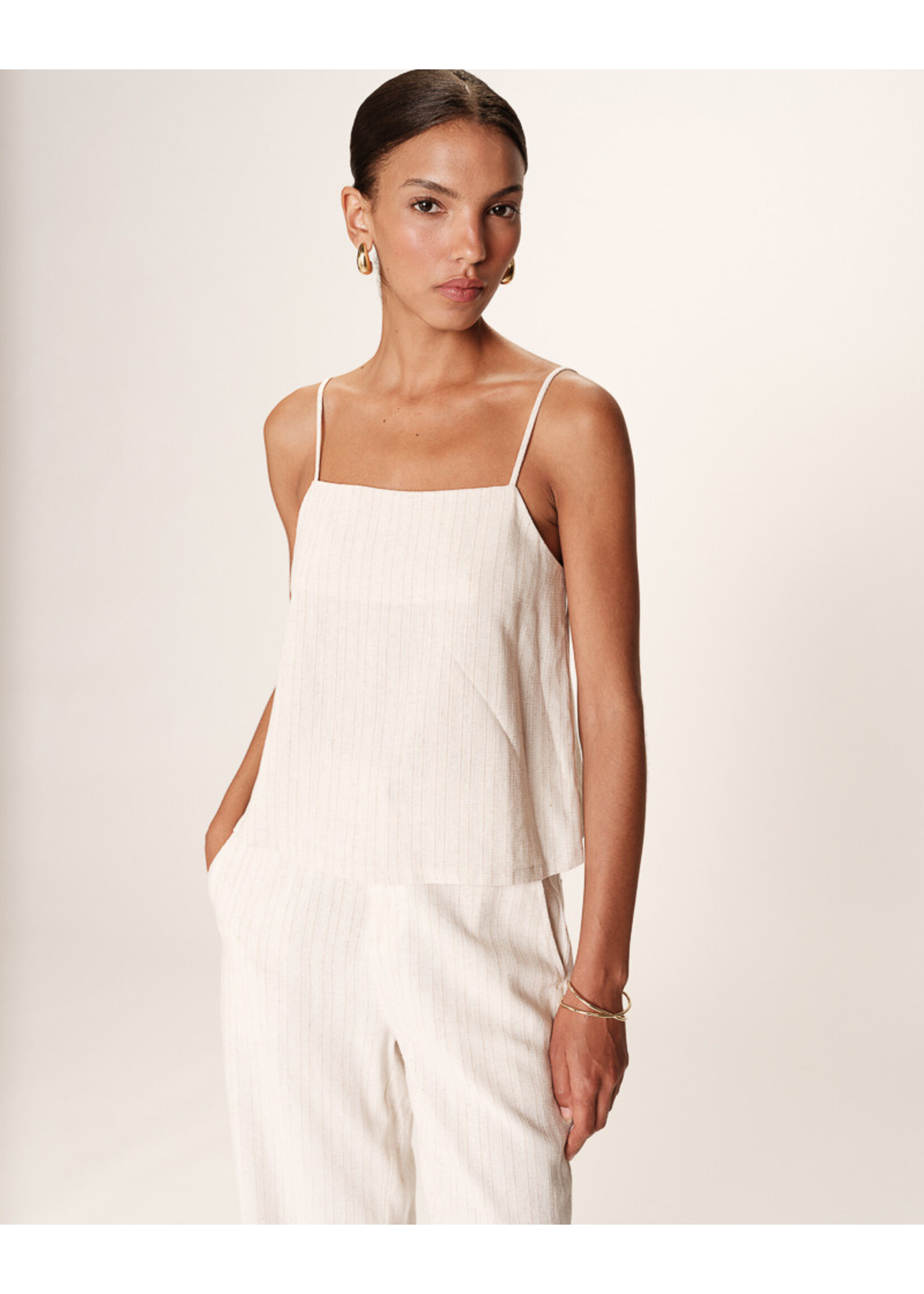 Grace and Mila Grace & Mila Rondoni Top - Beige