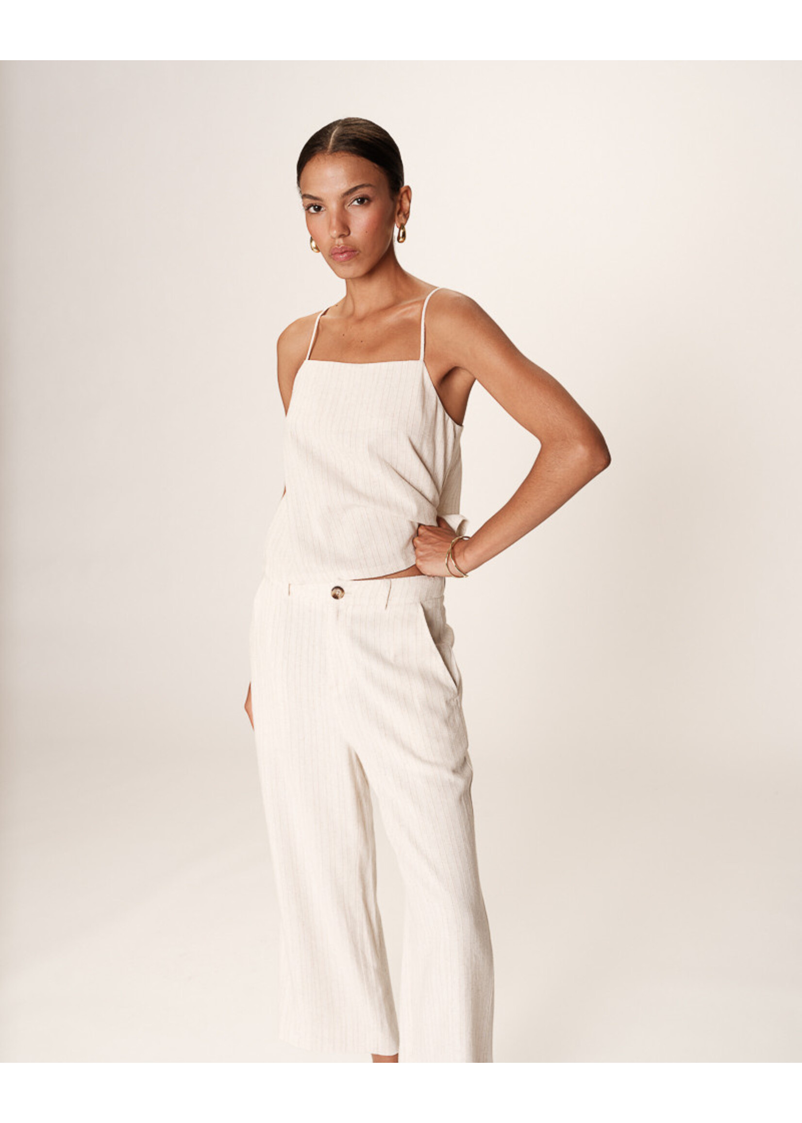 Grace and Mila Grace & Mila Rondoni Top - Beige