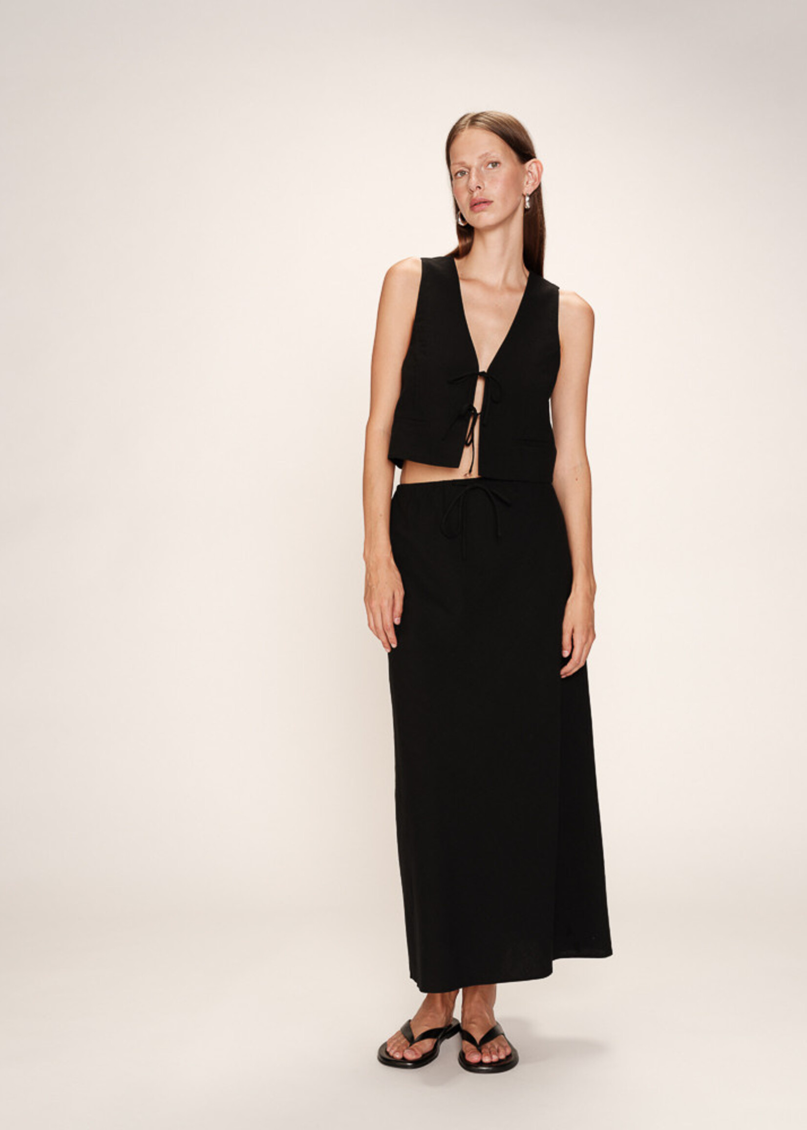 Grace and Mila Grace & Mila Rousse Skirt - Black