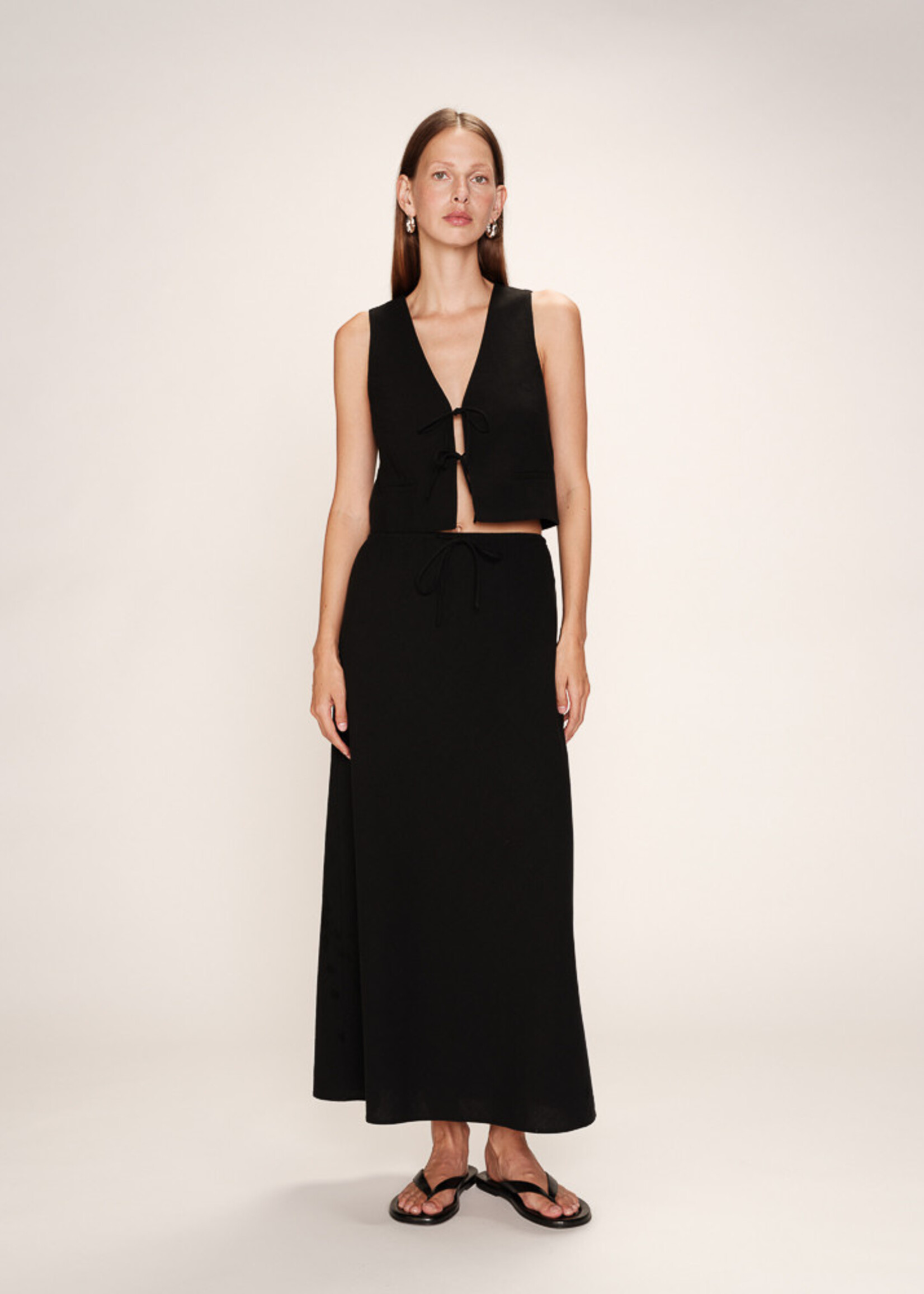 Grace and Mila Grace & Mila Rubens Vest - Black