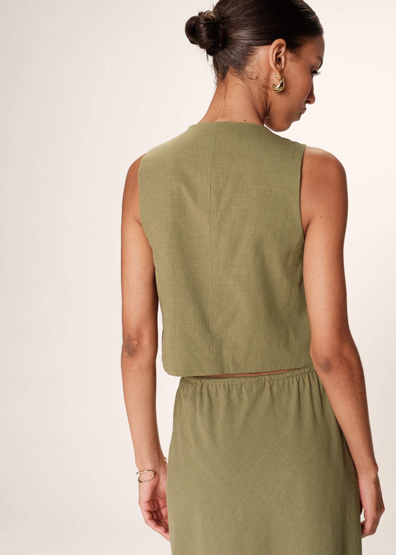 Grace and Mila Grace & Mila Rubens Vest - Green
