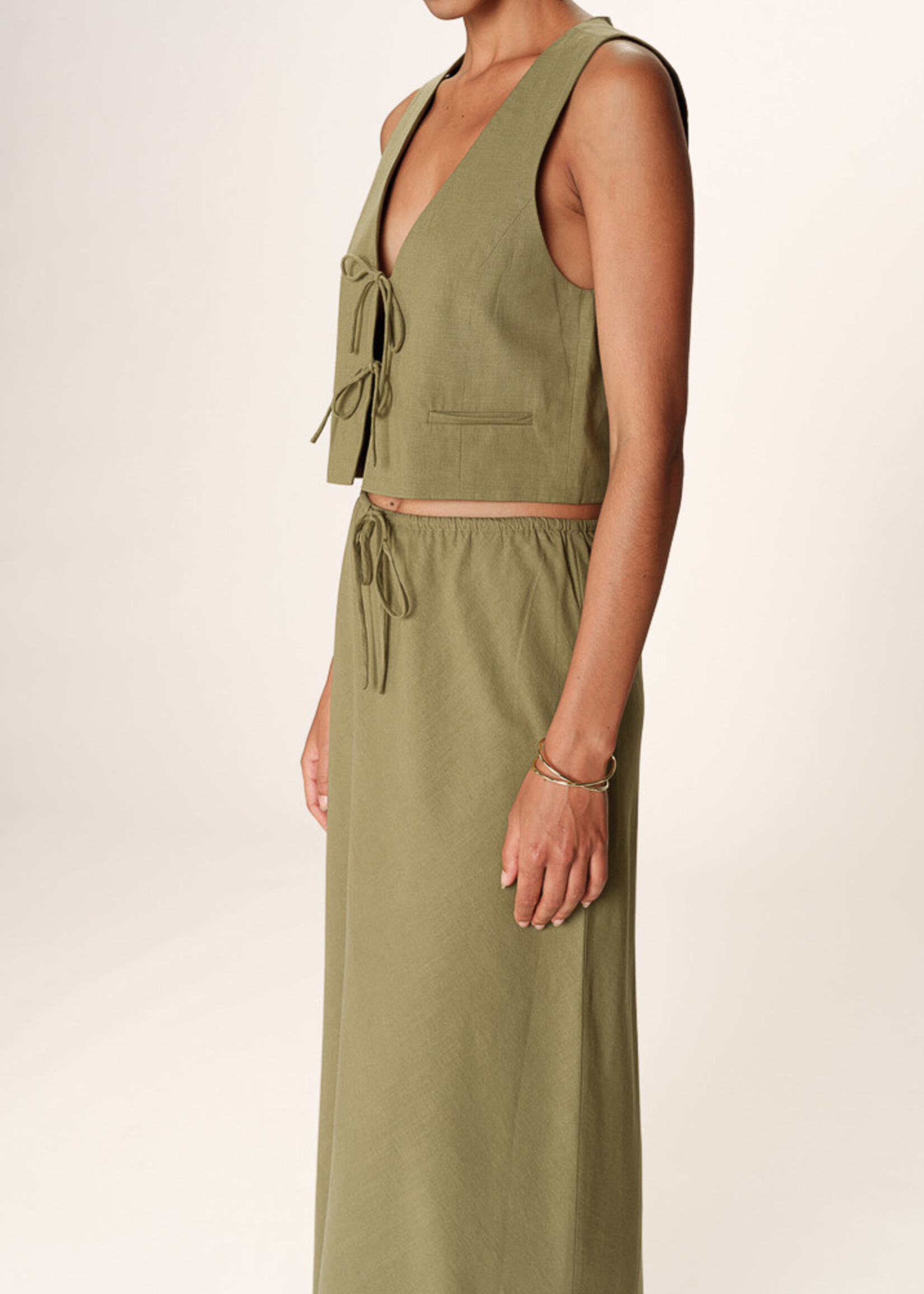 Grace and Mila Grace & Mila Rubens Vest - Green