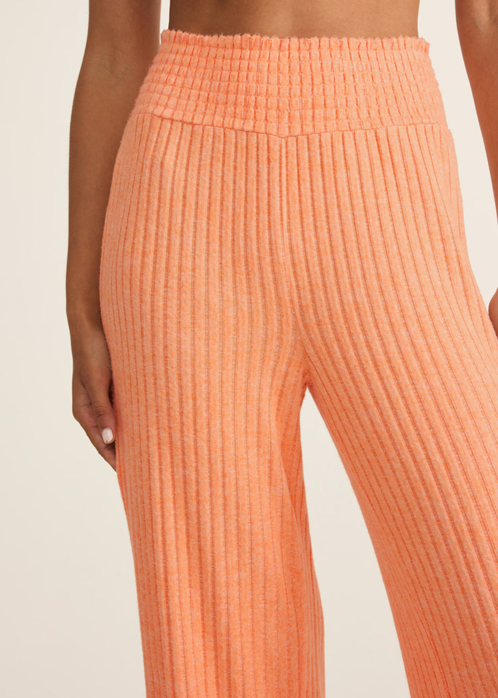 Z-Supply Z-Supply Pantalon Côtelé À Smocks Dawn - Malibu Orange
