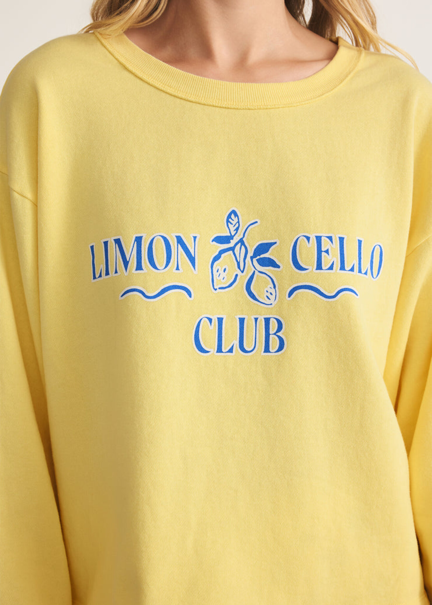 Z-Supply Z-Supply Limoncello Sweatshirt - Lemonade