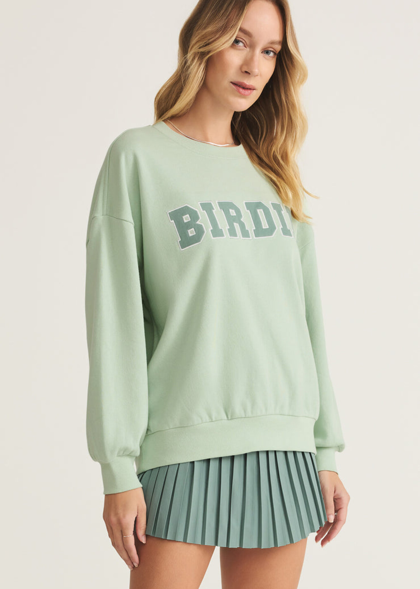 Z-Supply Z-Supply Birdie Sweatshirt - Honeydew