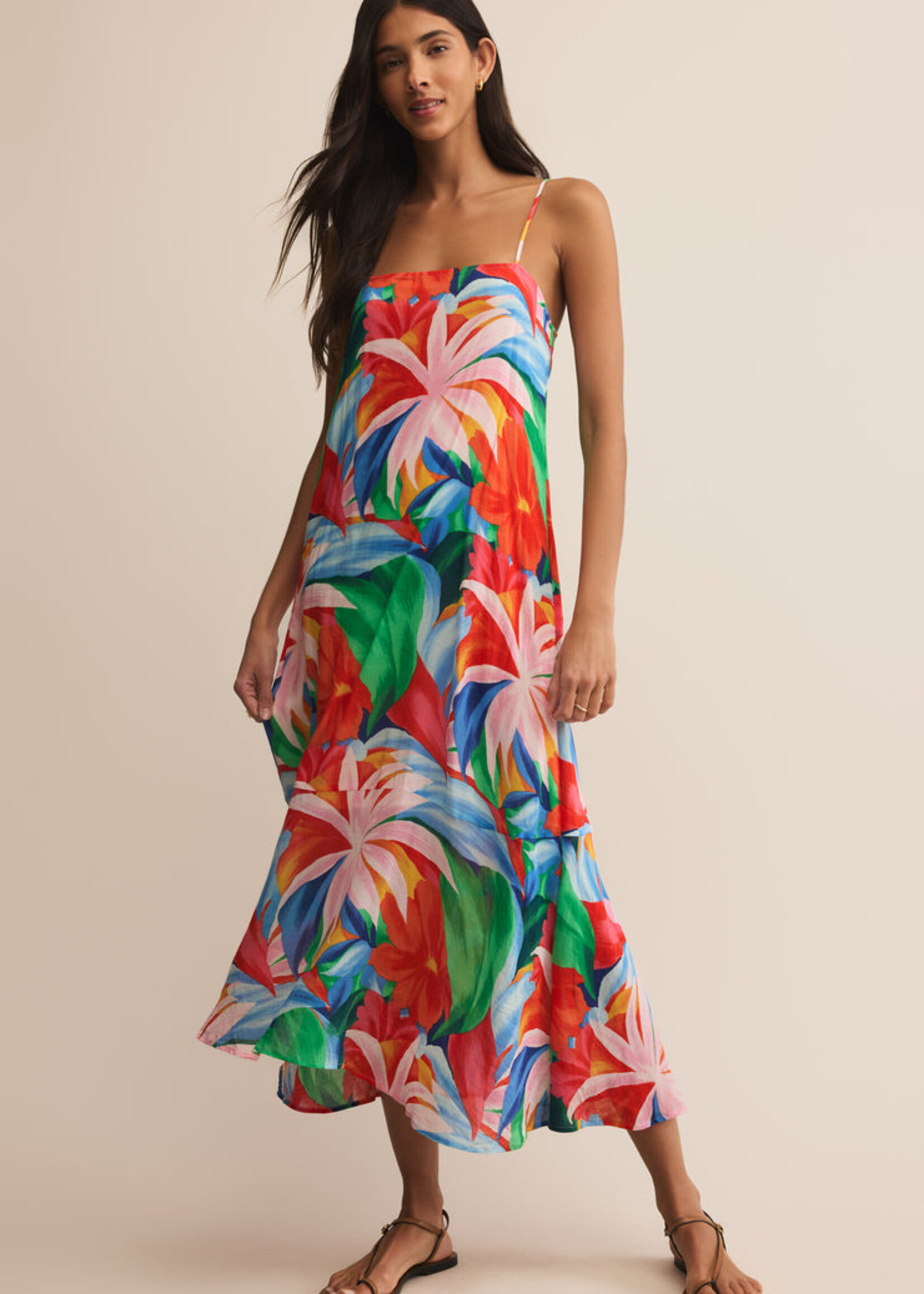 Z-Supply Z-Supply Robe Mi-Longue Fleurie Coast Villa - Multi