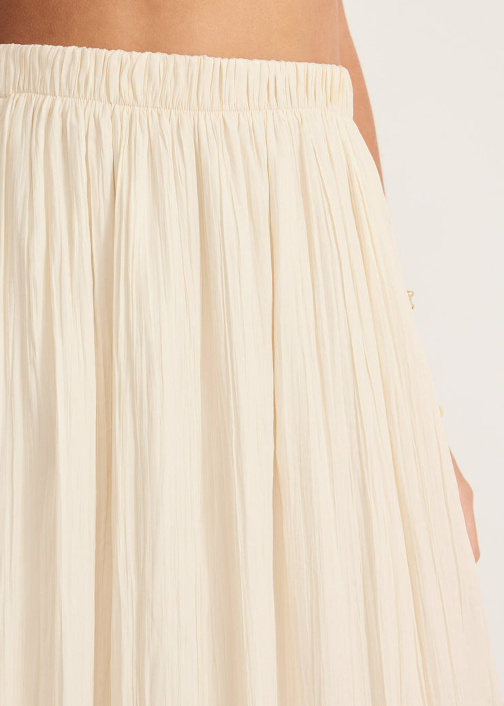 Z-Supply Z-Supply Nicoline Crinkle Midi Skirt - Sandstone