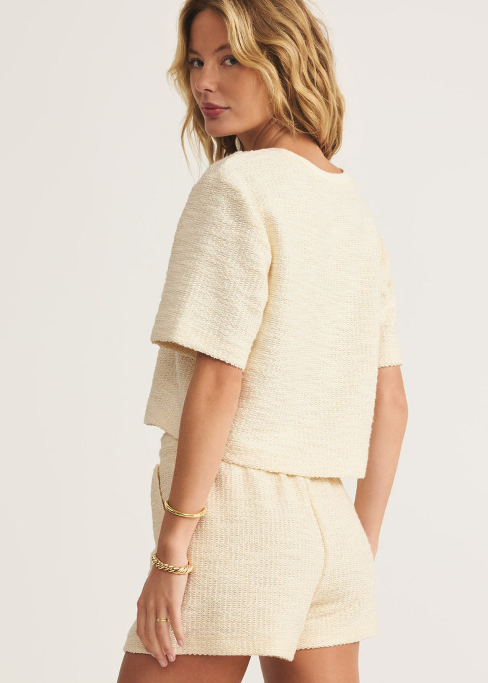 Z-Supply Z-Supply Curran Looped Terry Sweatshirt - Natural