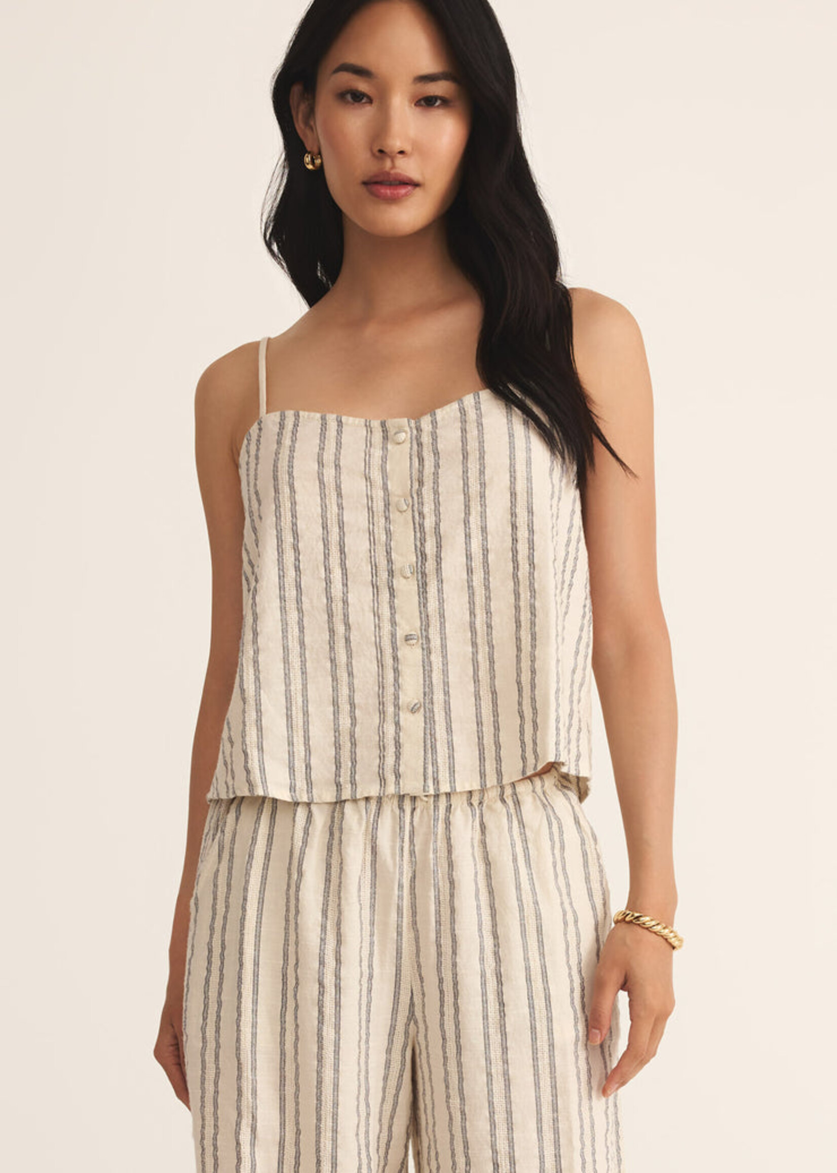 Z-Supply Z-Supply Savoy Stripe Tank - Sea Salt