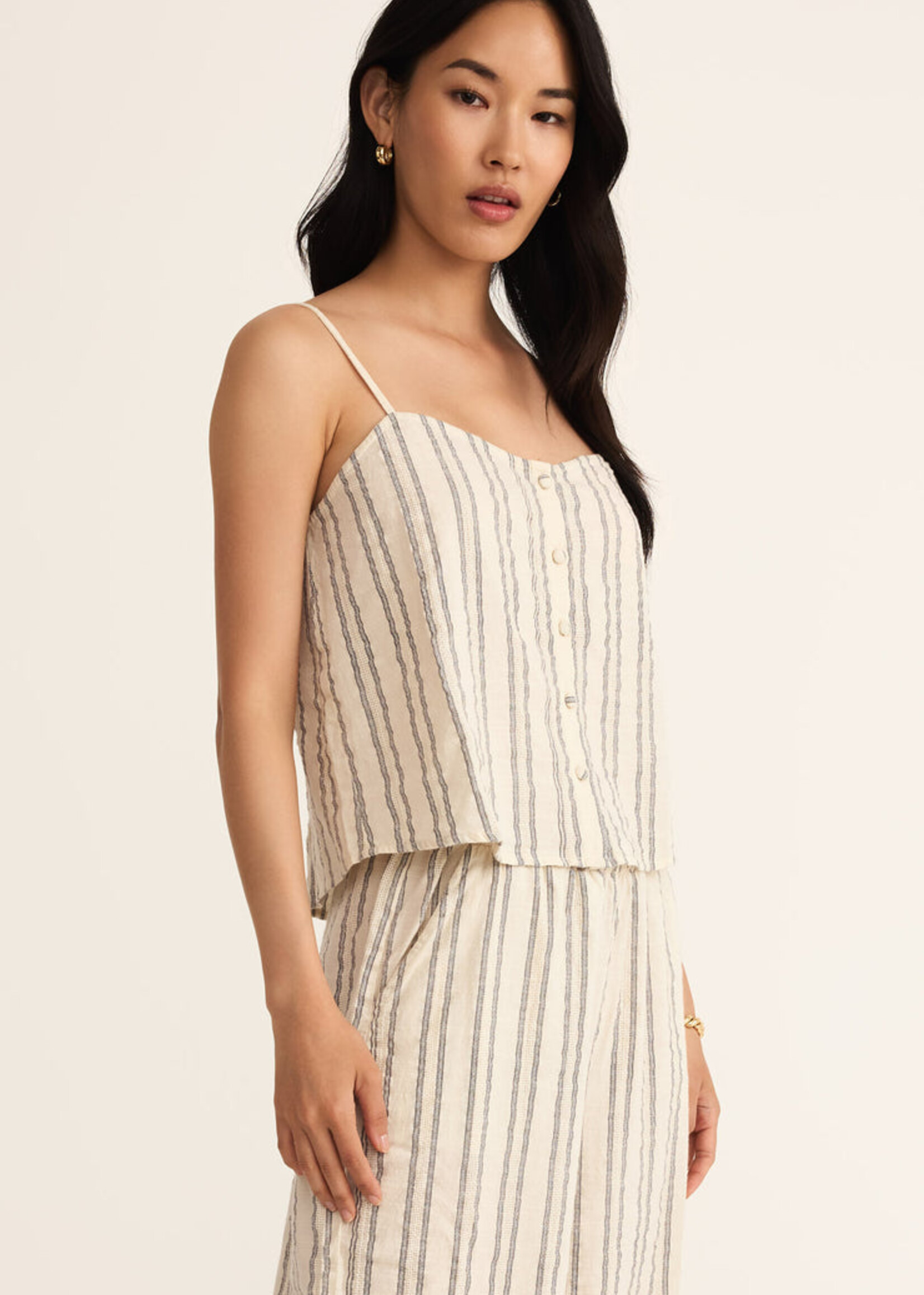 Z-Supply Z-Supply Savoy Stripe Tank - Sea Salt