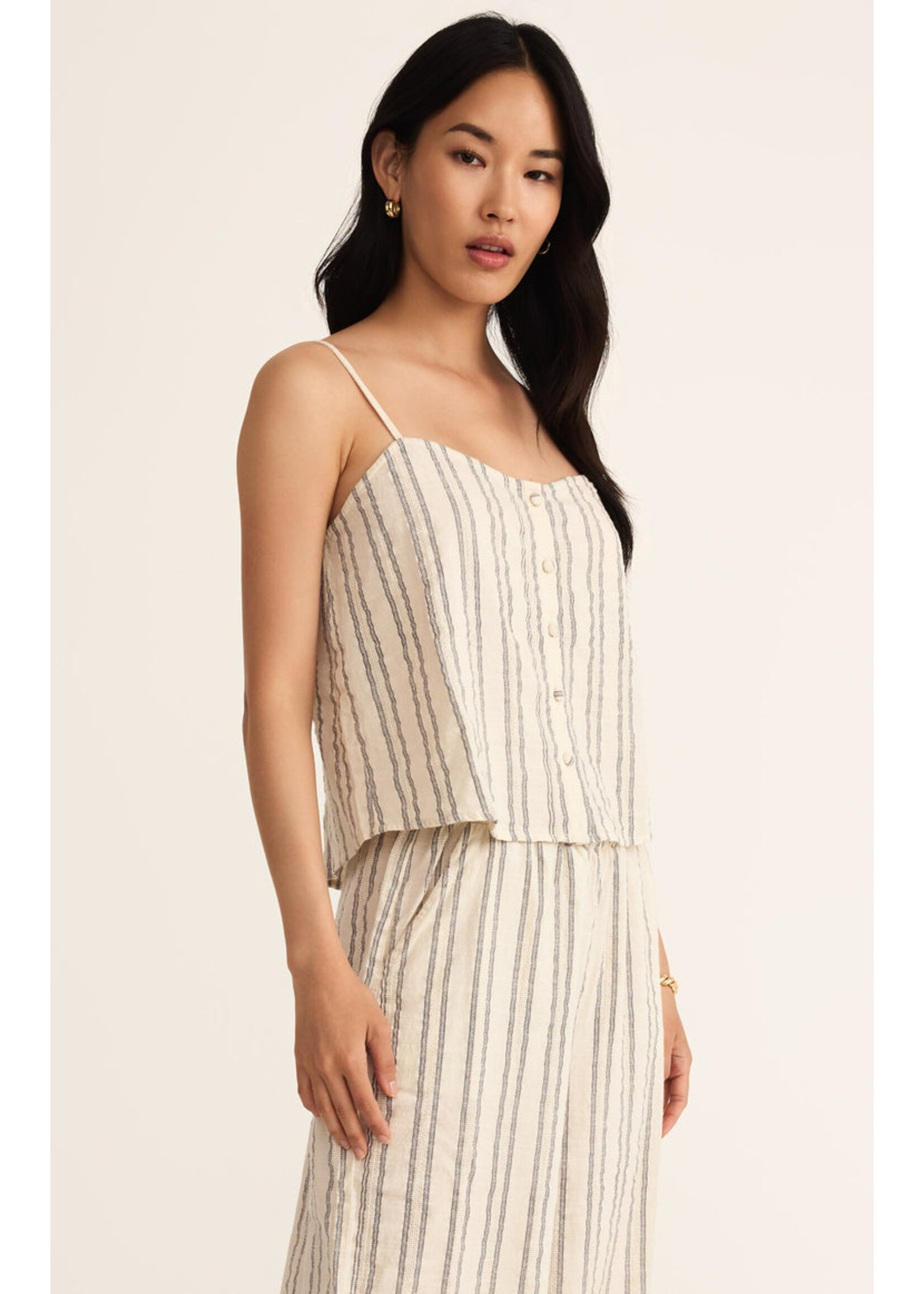 Z-Supply Z-Supply Débardeur Savoy Stripe - Sea Salt