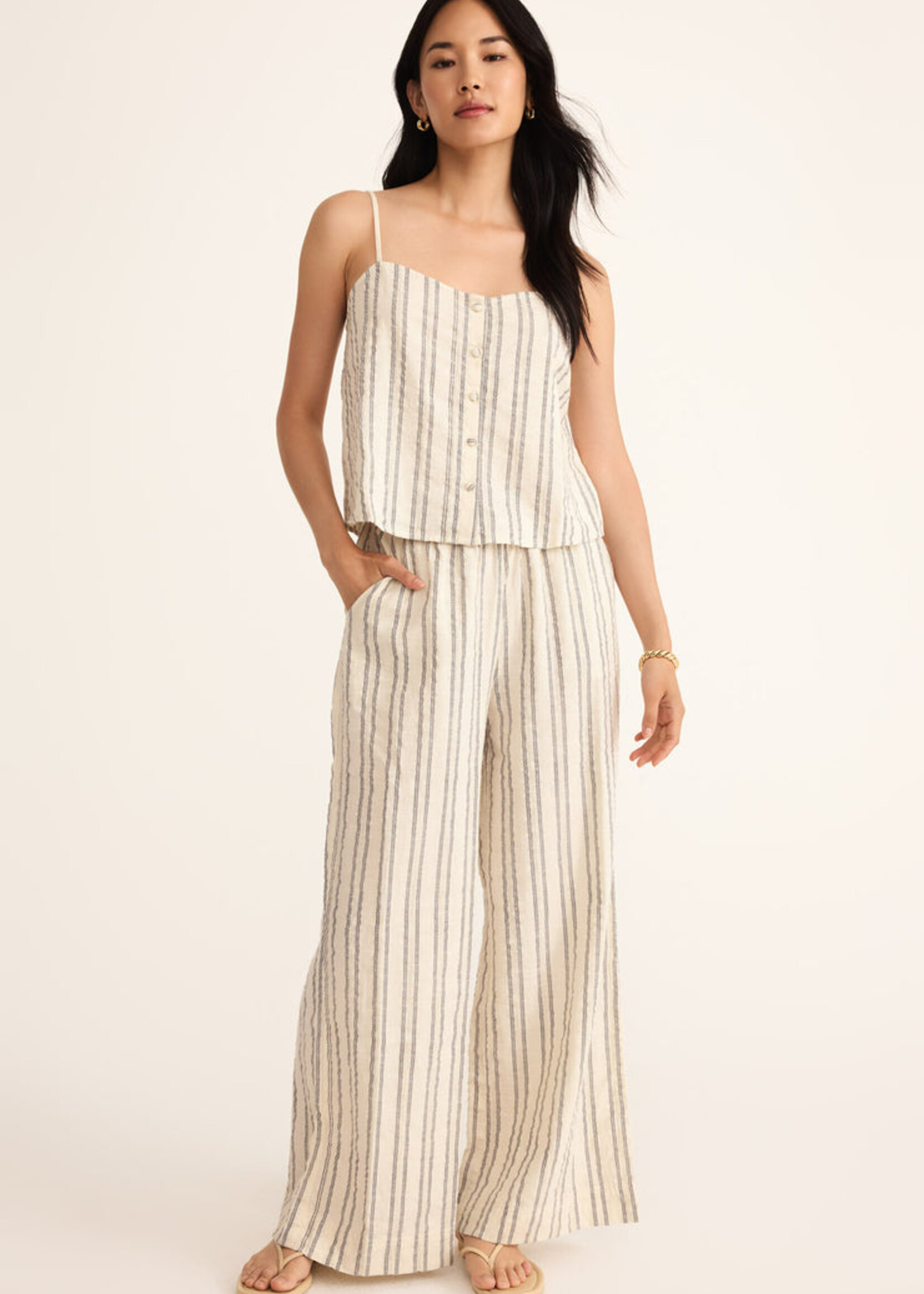 Z-Supply Z-Supply Savoy Stripe Tank - Sea Salt