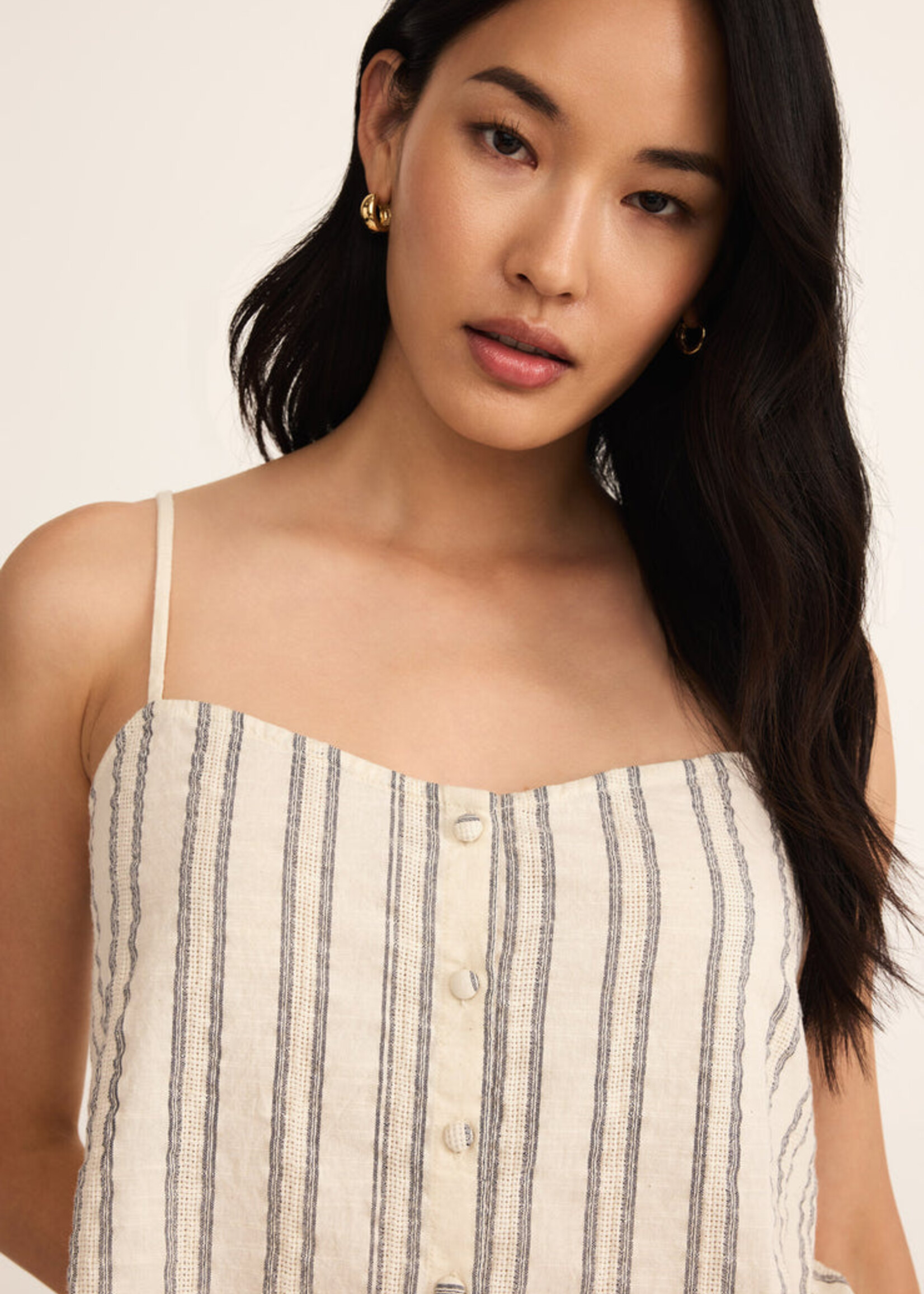 Z-Supply Z-Supply Savoy Stripe Tank - Sea Salt