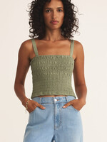 Z-Supply Z-Supply Haut En Lin Amelie - Avocat