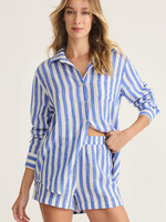Z-Supply Z-Supply Chemise Rayée Saturdays - Blanche