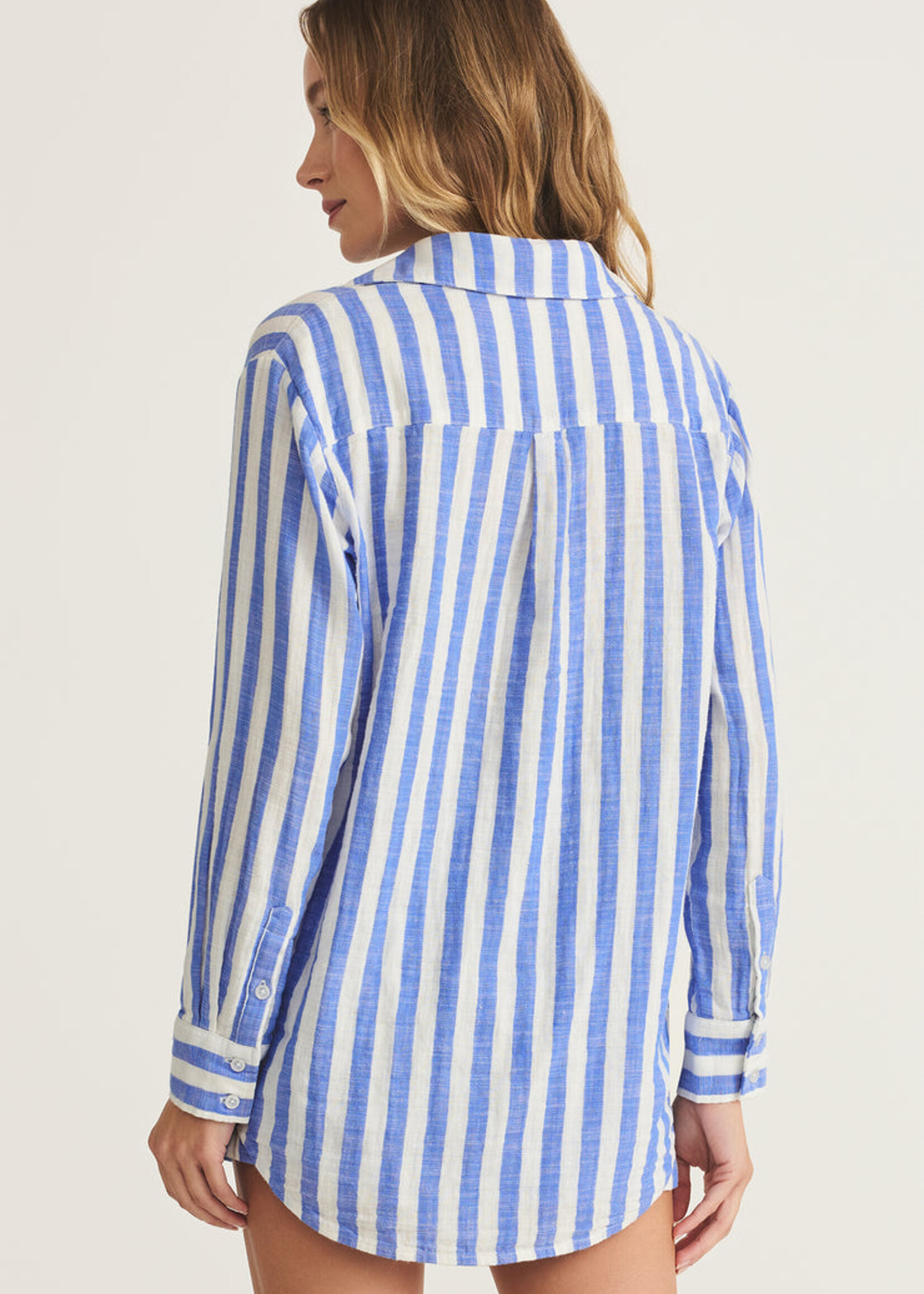 Z-Supply Z-Supply Saturdays Stripe Shirt - White
