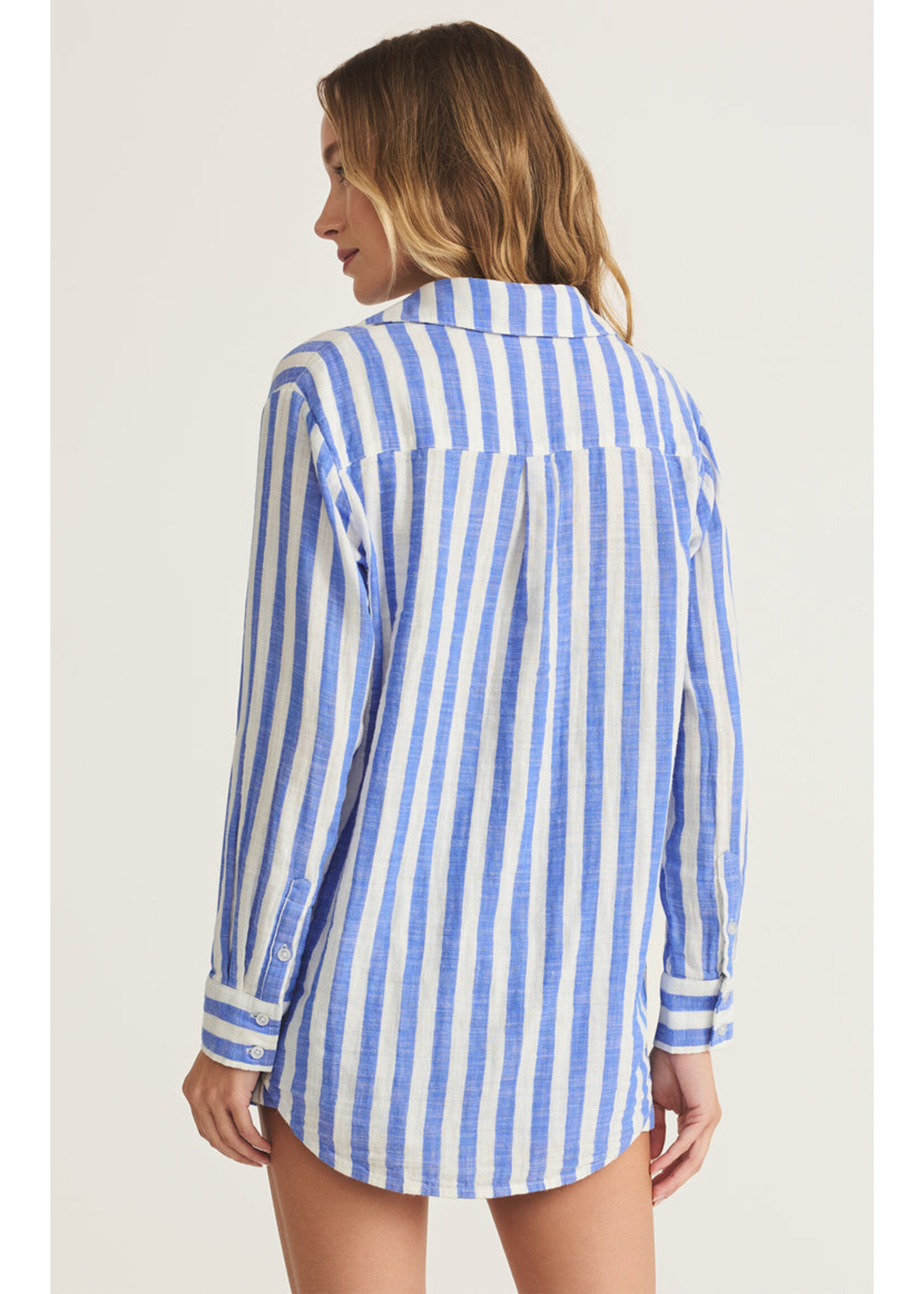 Z-Supply Z-Supply Saturdays Stripe Shirt - White