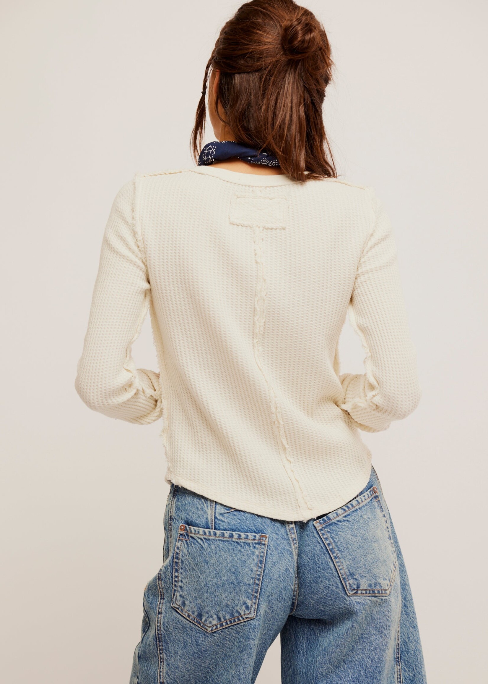 Free People Free People Lucky Locket Tee - Ivory