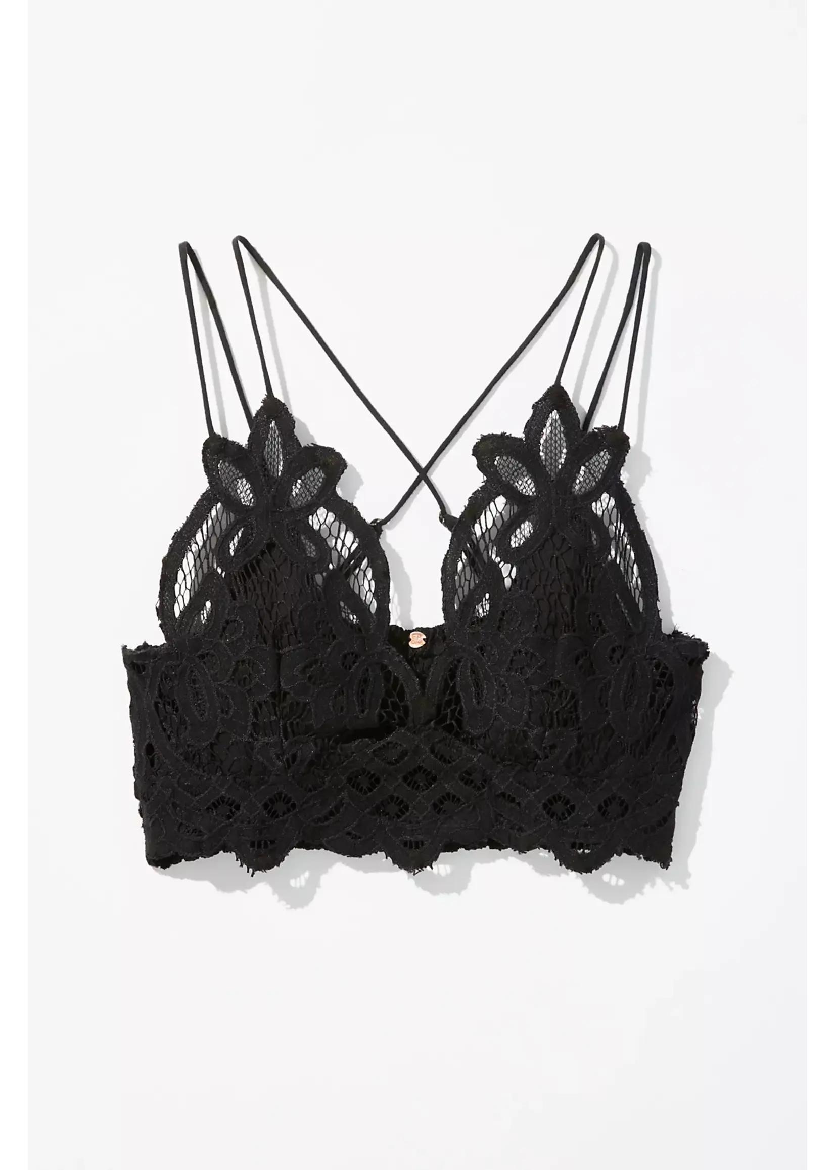 Free People Free People Bralette Adella - Noir