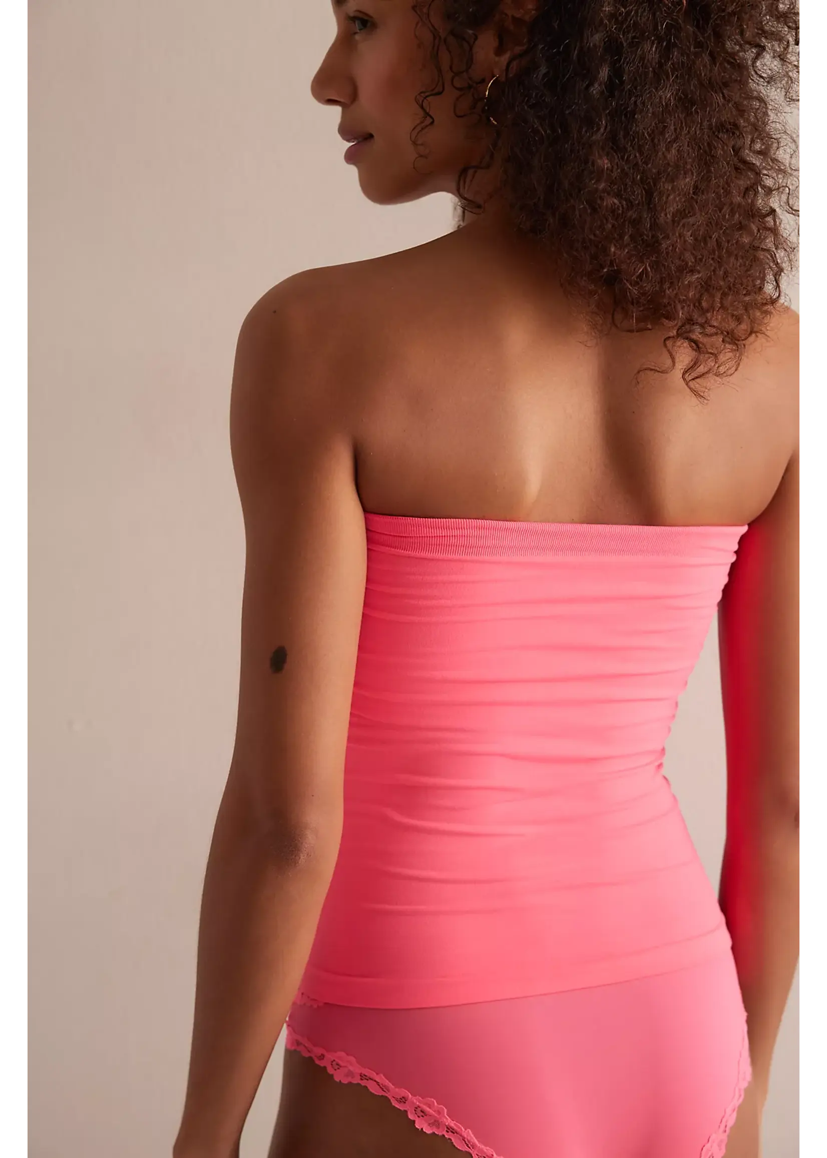 Free People Free People Tube Carrie - Hot Flamingo