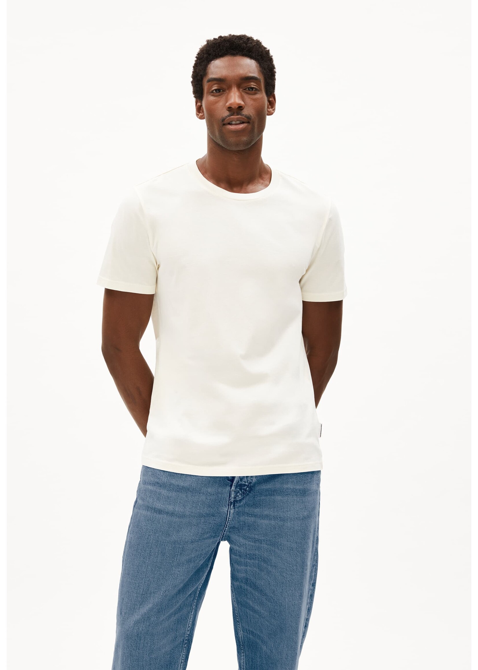 Armedangels Armedangels Jaames Tee - Oatmilk
