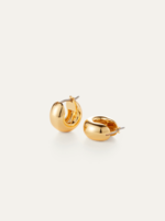 Jenny Bird Boucles D'oreilles Créoles Mini Tome - Or