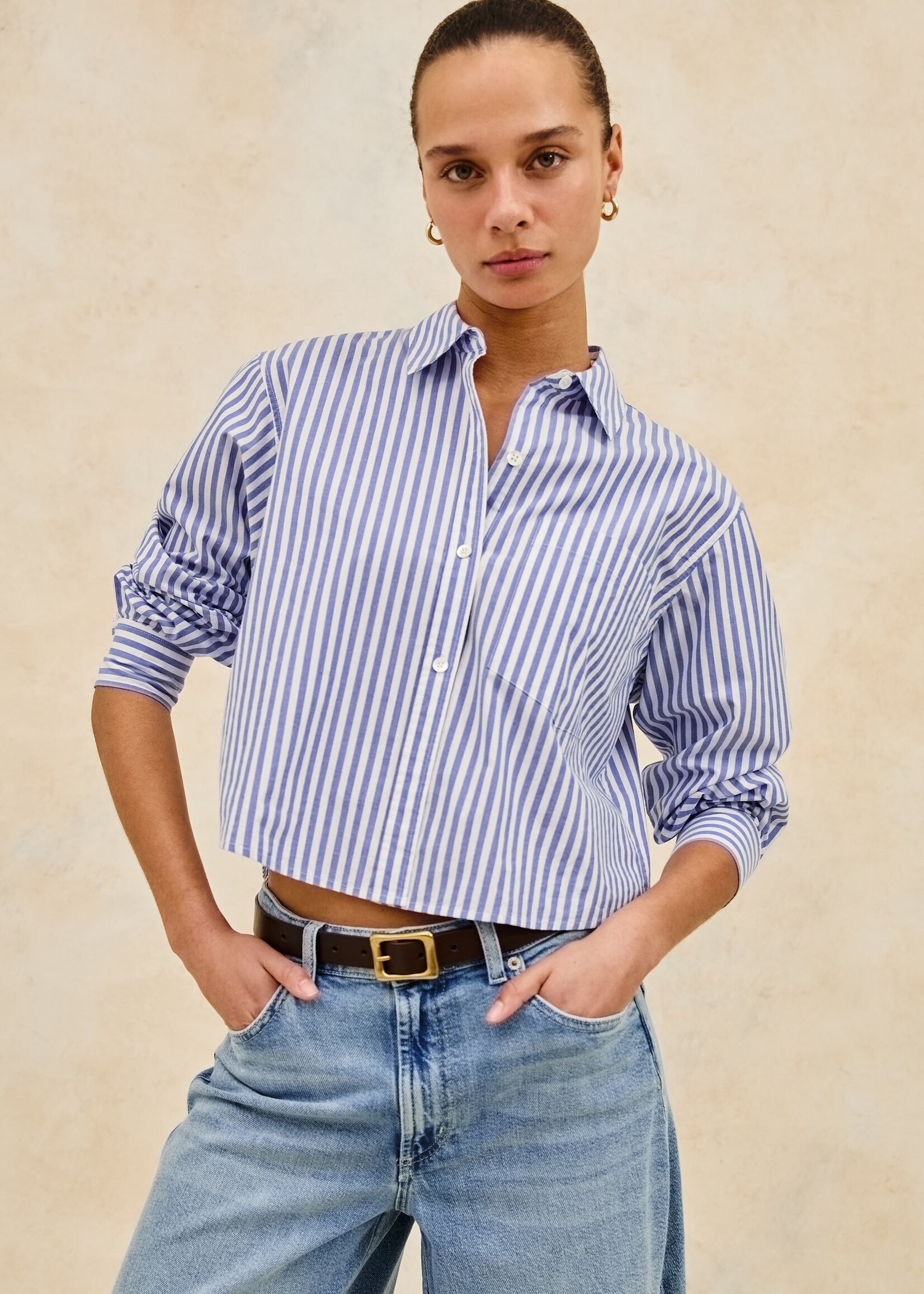 Rails Rails Chemise Ramy - Mariner White Stripe
