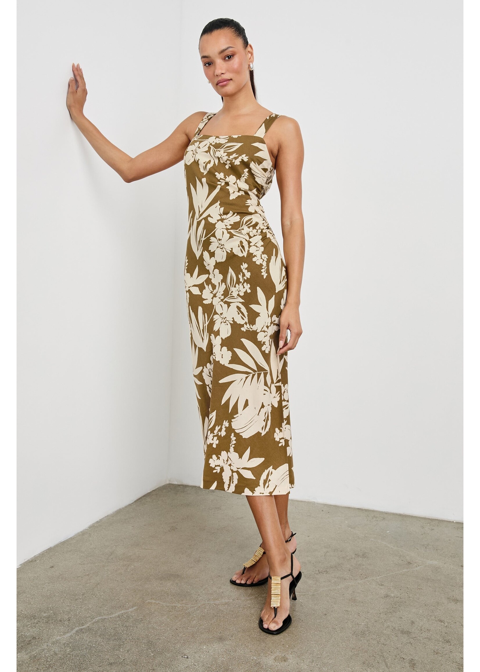Rails Rails Damaris Dress - Olive Tropic