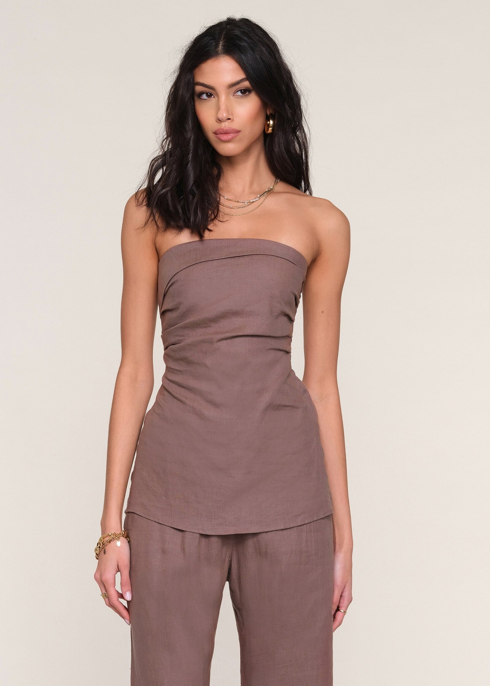 Heartloom Heartloom Corinne Top - Driftwood