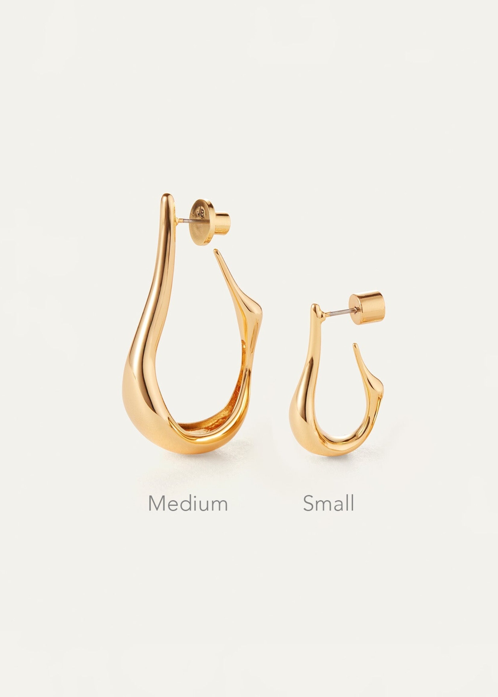 Jenny Bird Colette Hoops (Small) - Gold