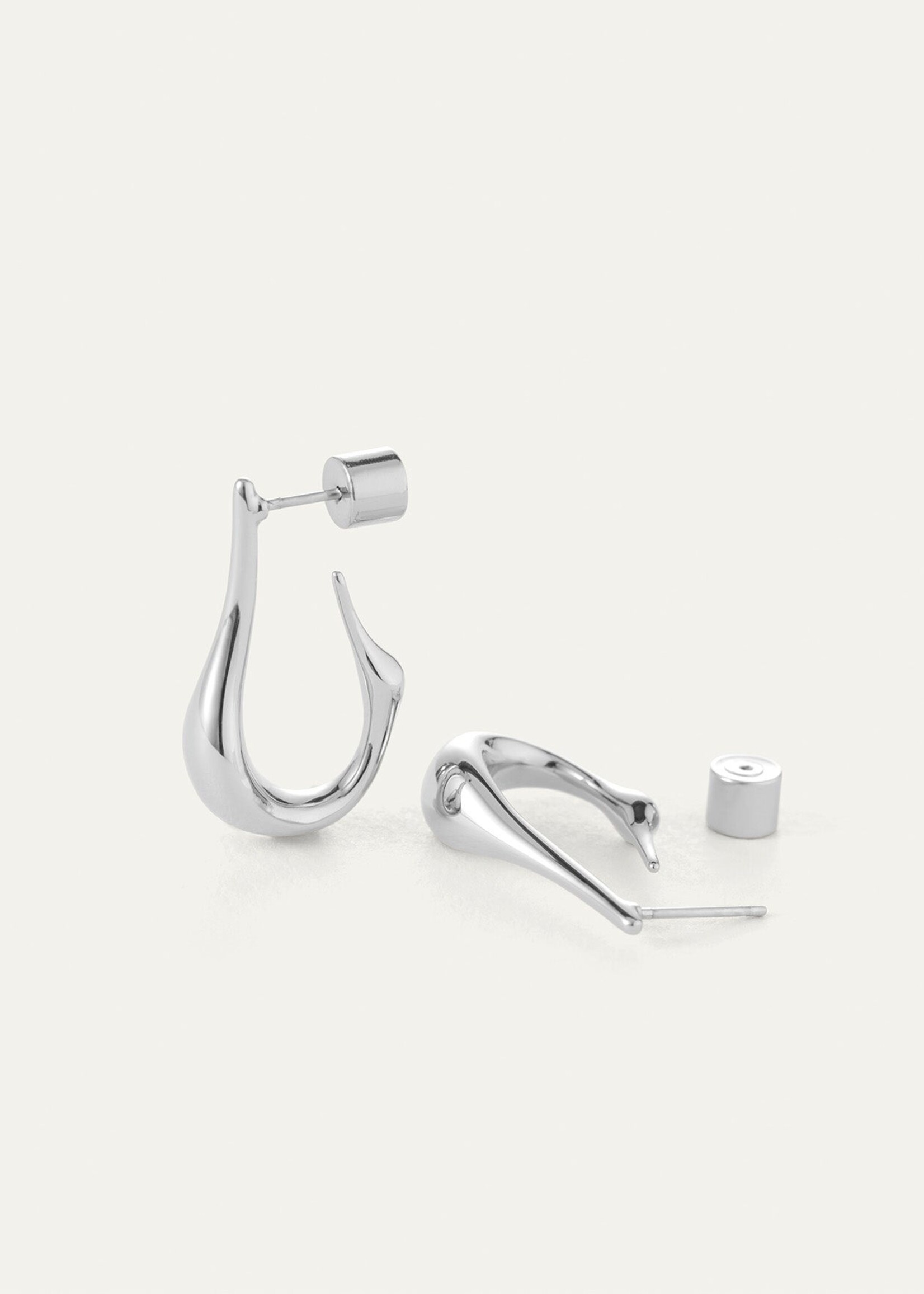 Jenny Bird Créole Colette (Petite Taille) - Argent