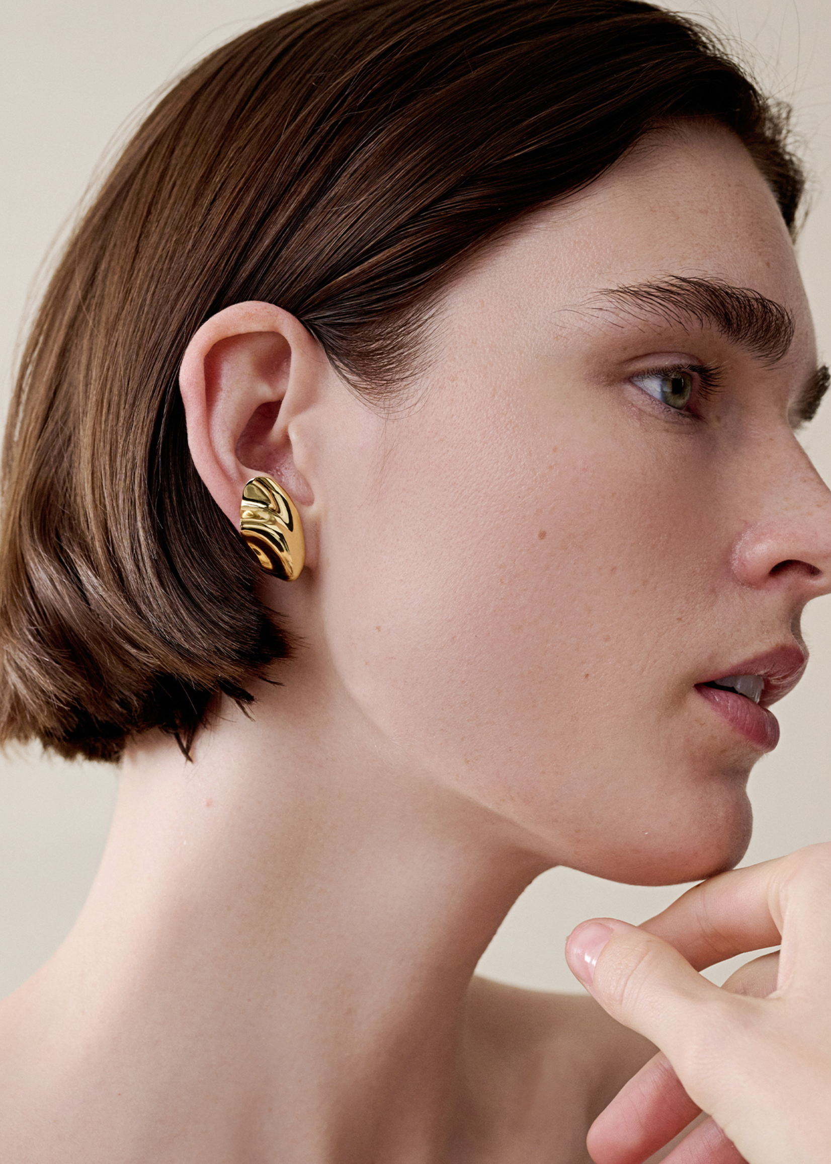 Jenny Bird Portia Earrings - Gold