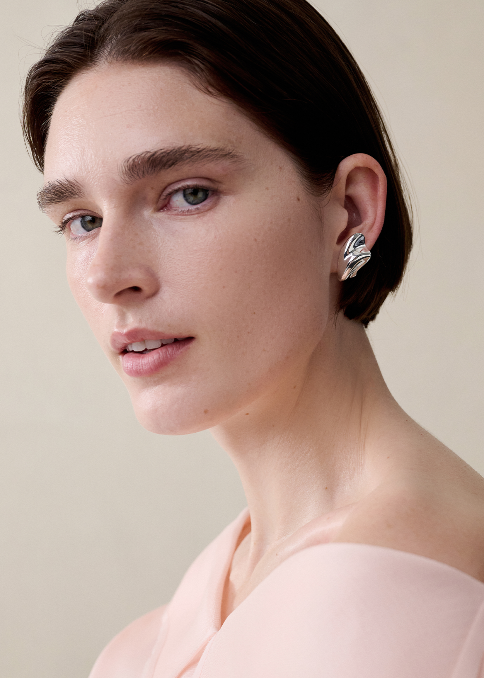 Jenny Bird Portia Earrings - Silver