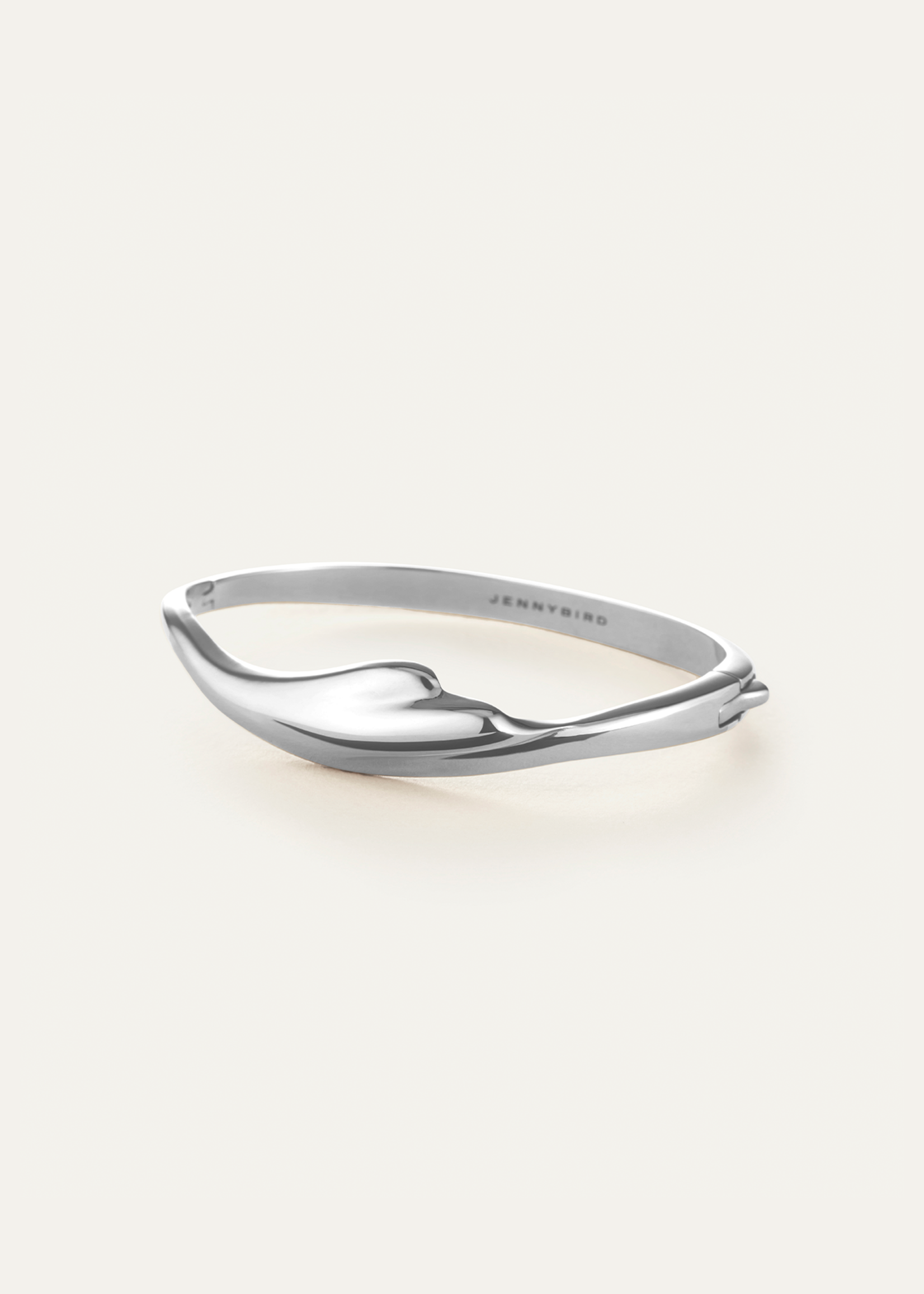 Jenny Bird Portia Bangle (6") - Silver