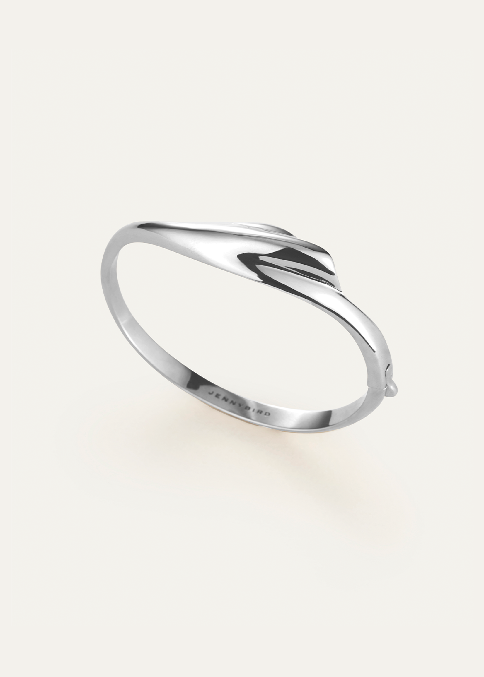 Jenny Bird Portia Bangle (6") - Silver