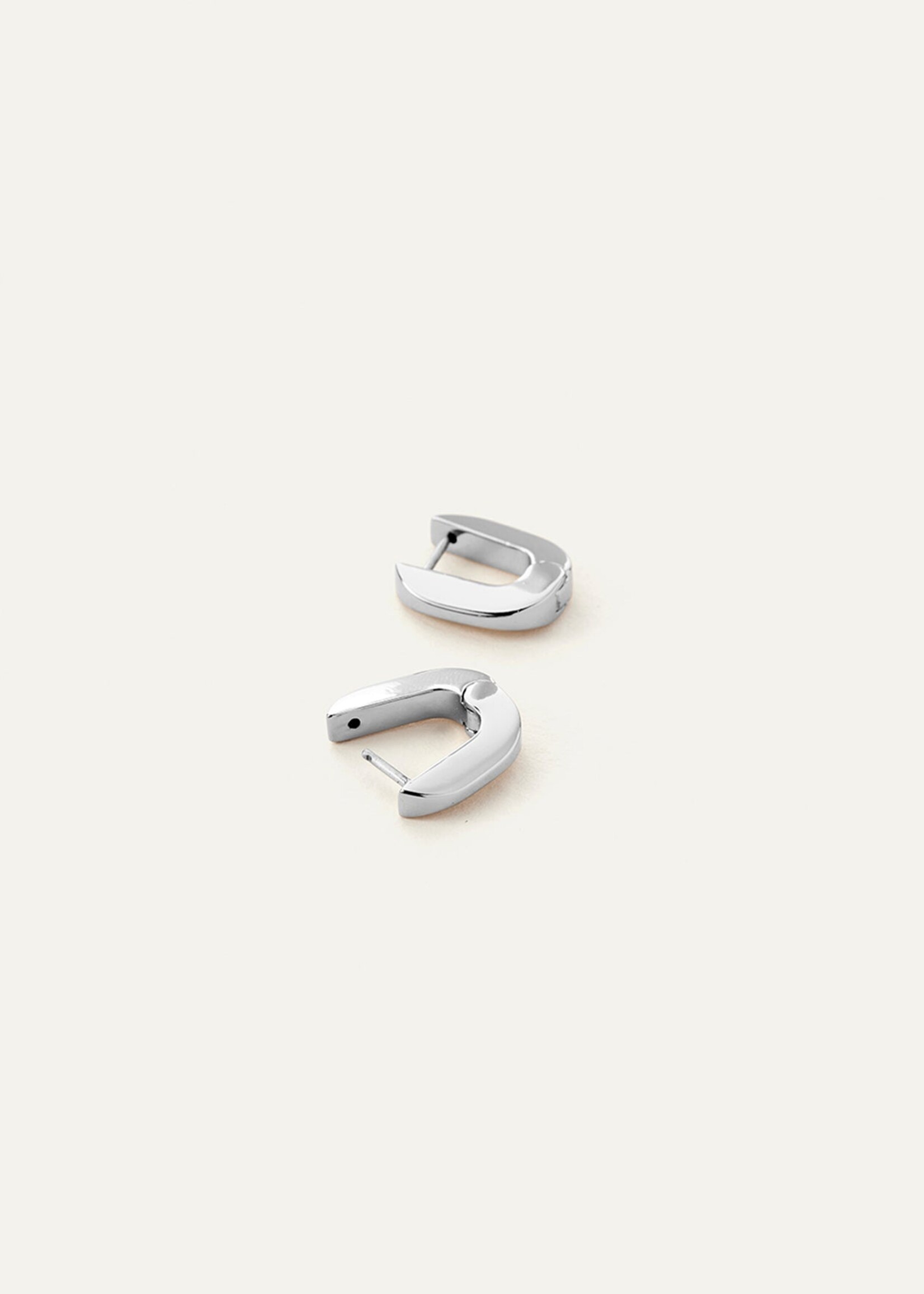 Jenny Bird Teeni Toni Hoops - Silver
