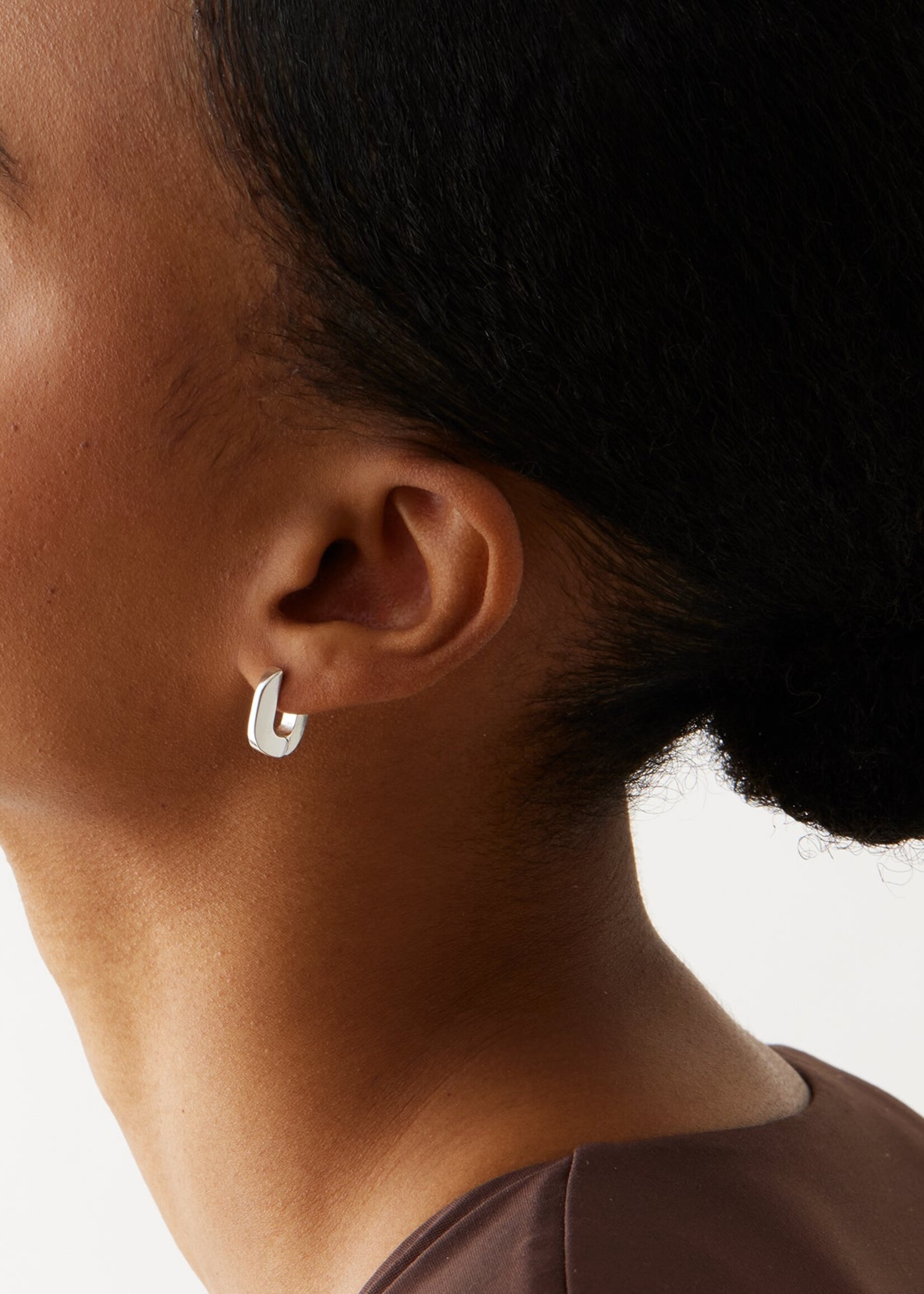 Jenny Bird Teeni Toni Hoops - Silver