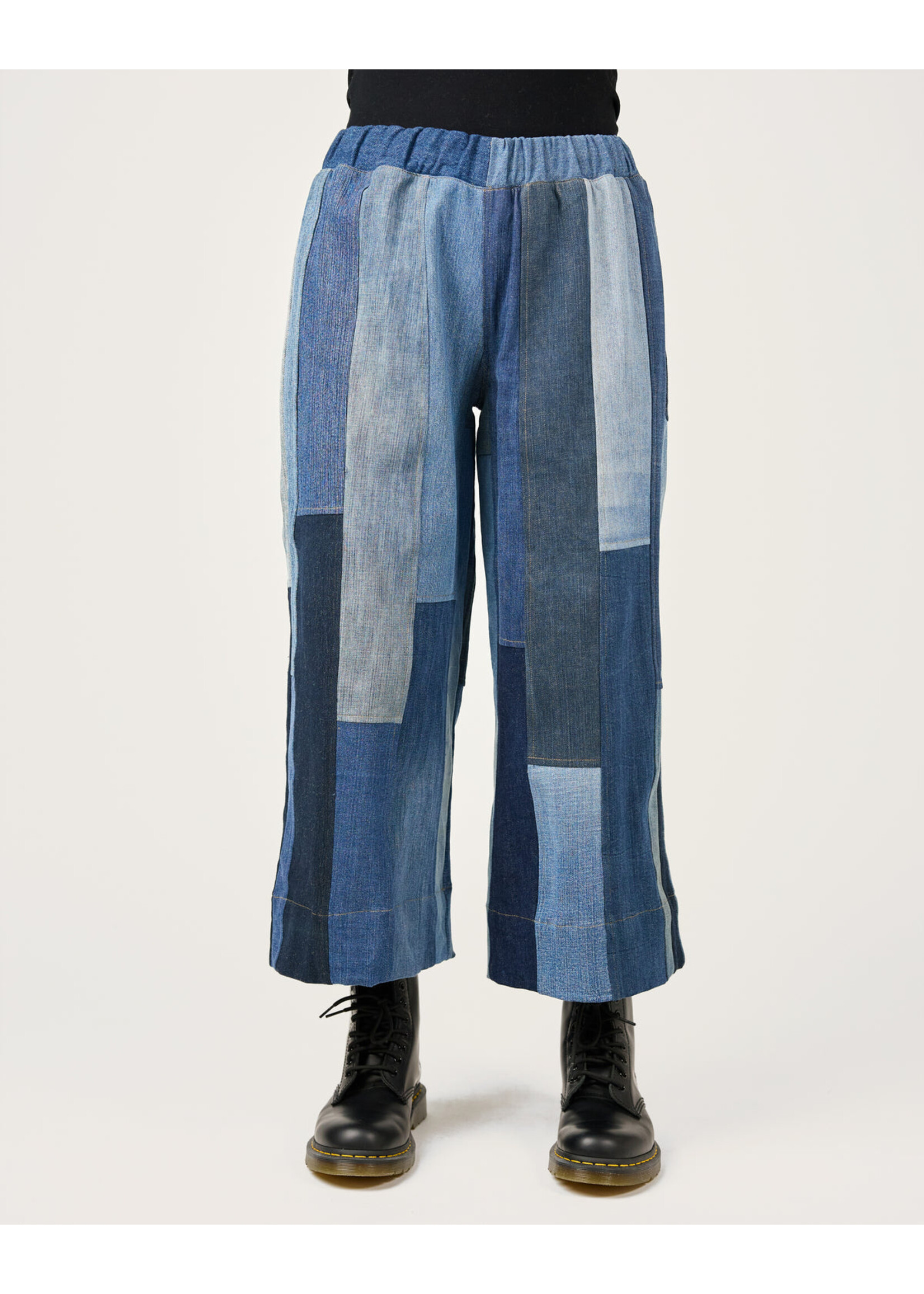 Shannon Passero Teona Crop Pant - Patchwork
