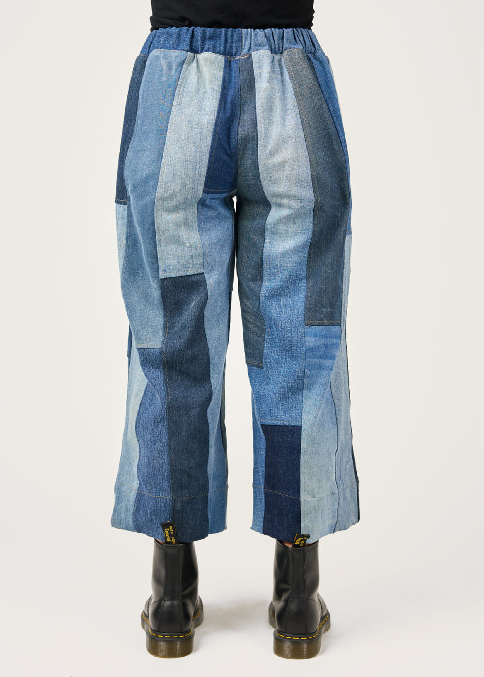 Shannon Passero Teona Crop Pant - Patchwork