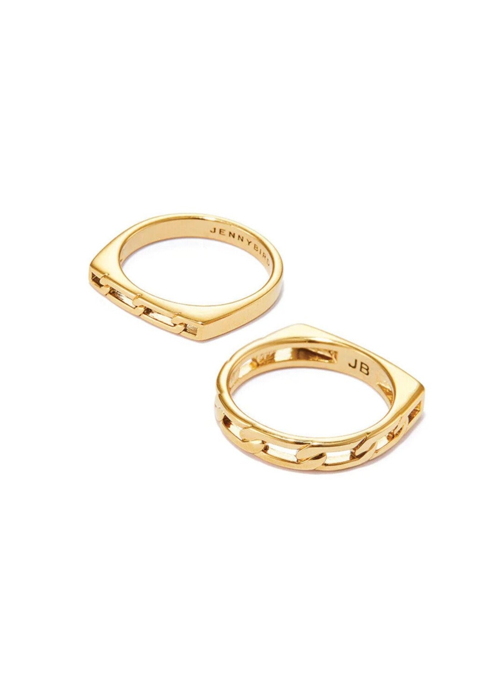 Jenny Bird Brady Ring Set - Gold