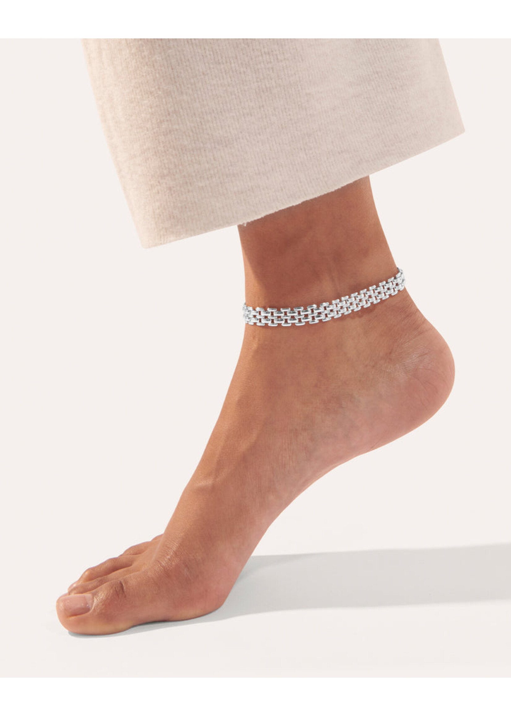 Jenny Bird Francis Anklet - Silver