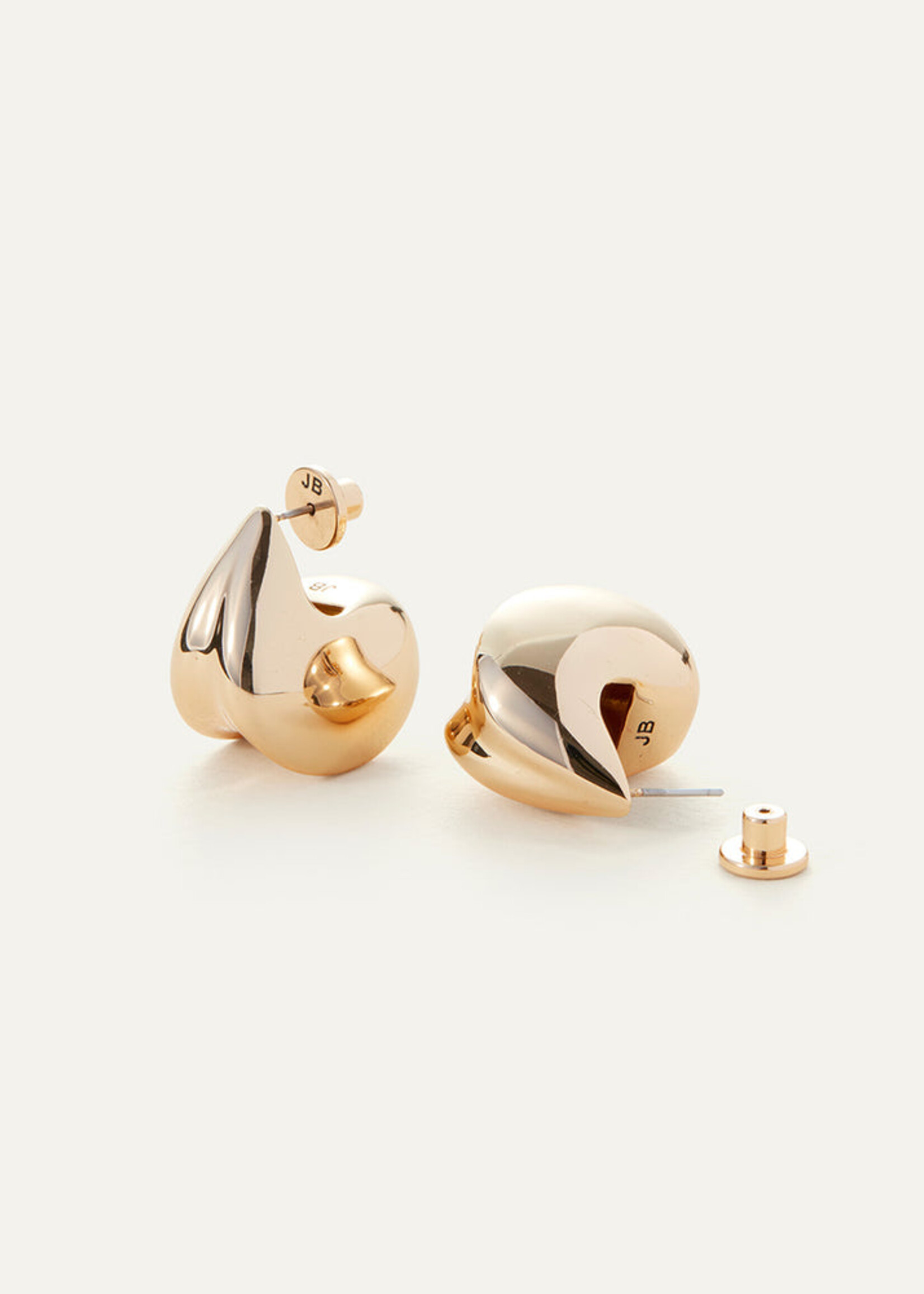 Jenny Bird Boucles D'oreilles Nouveaux Puff - Or
