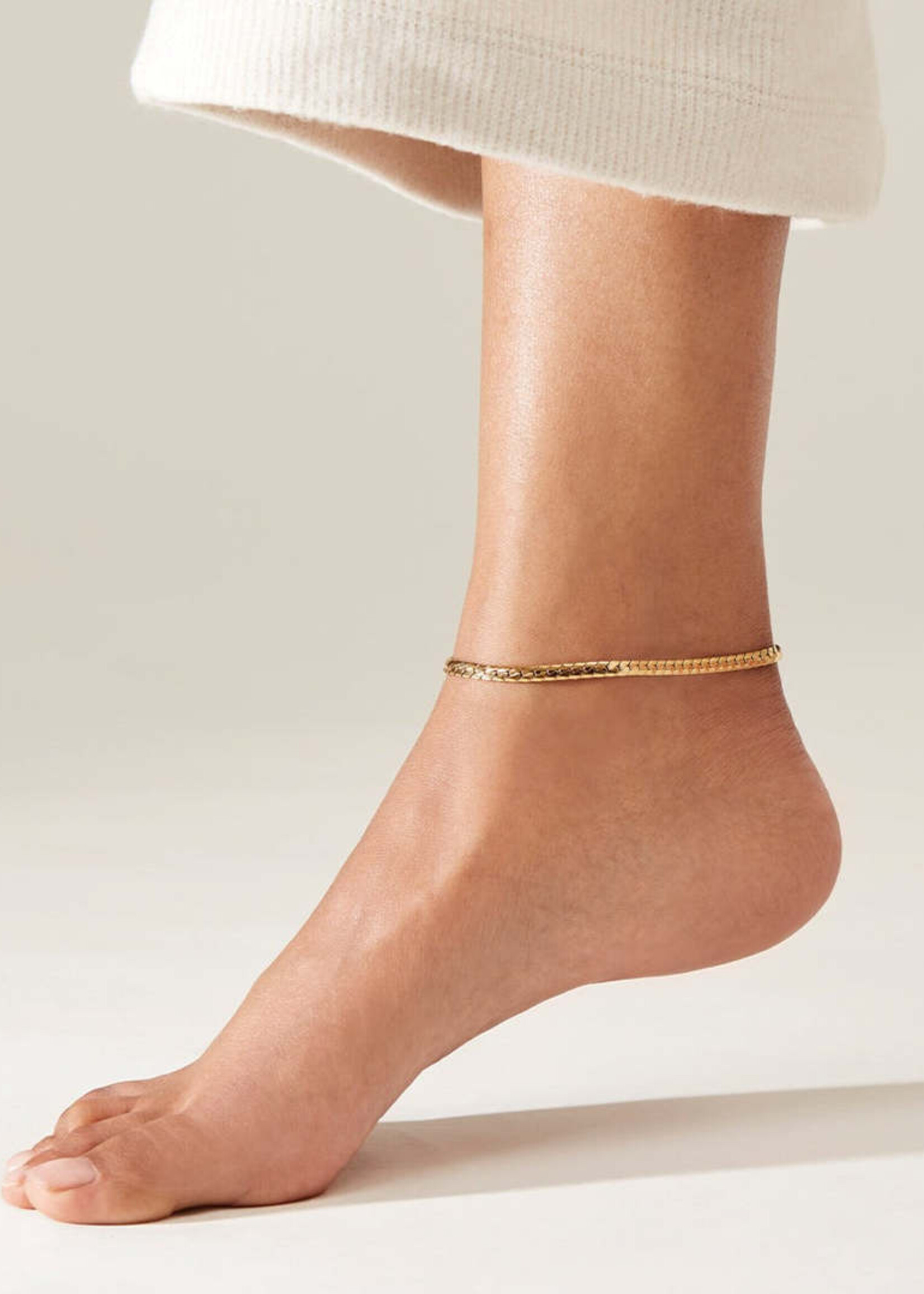 Jenny Bird Bracelet De Cheville Priya - Or