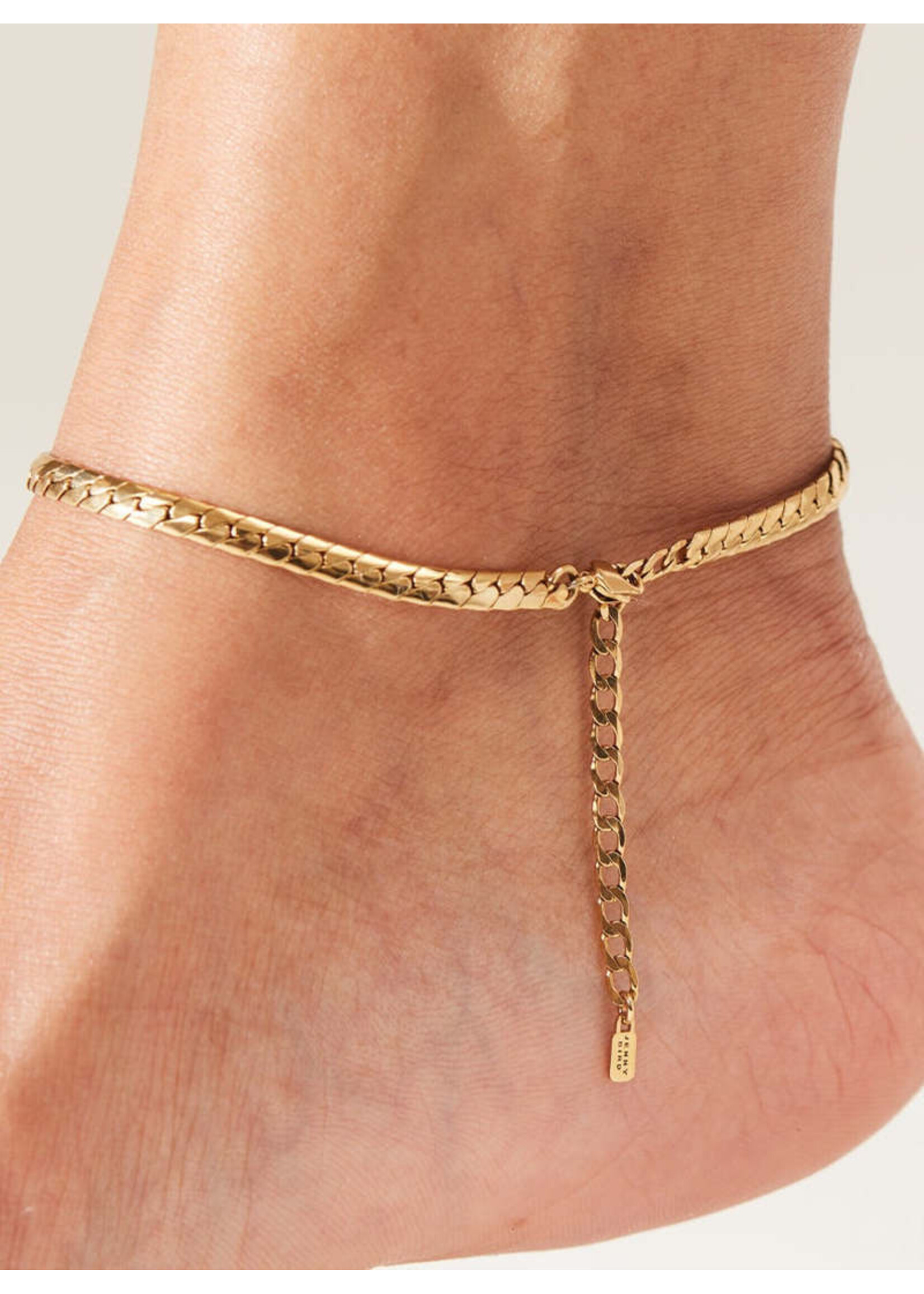 Jenny Bird Bracelet De Cheville Priya - Or